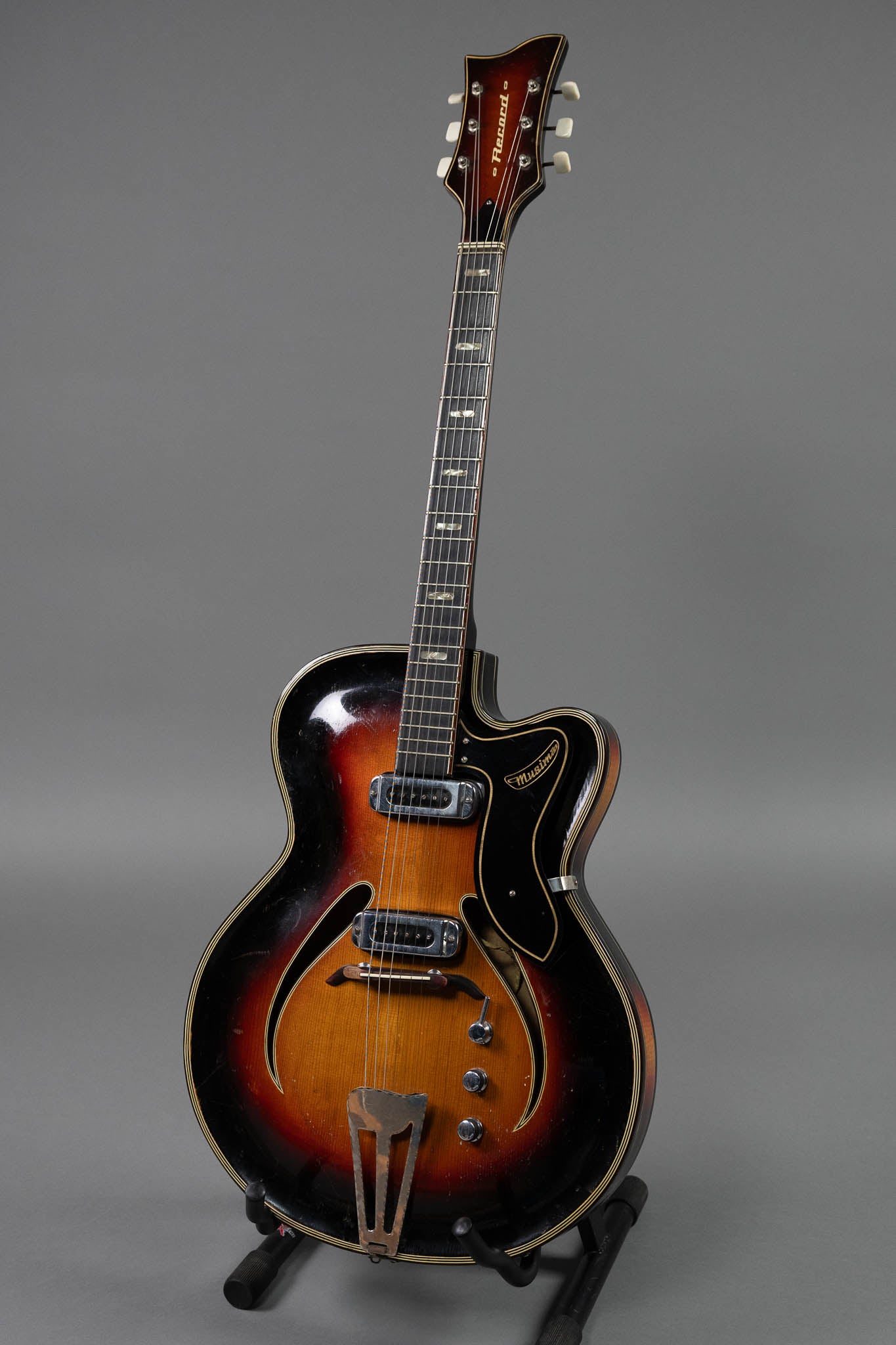 c1960s Musima Record 17 Archtop (Germany, Sunburst)