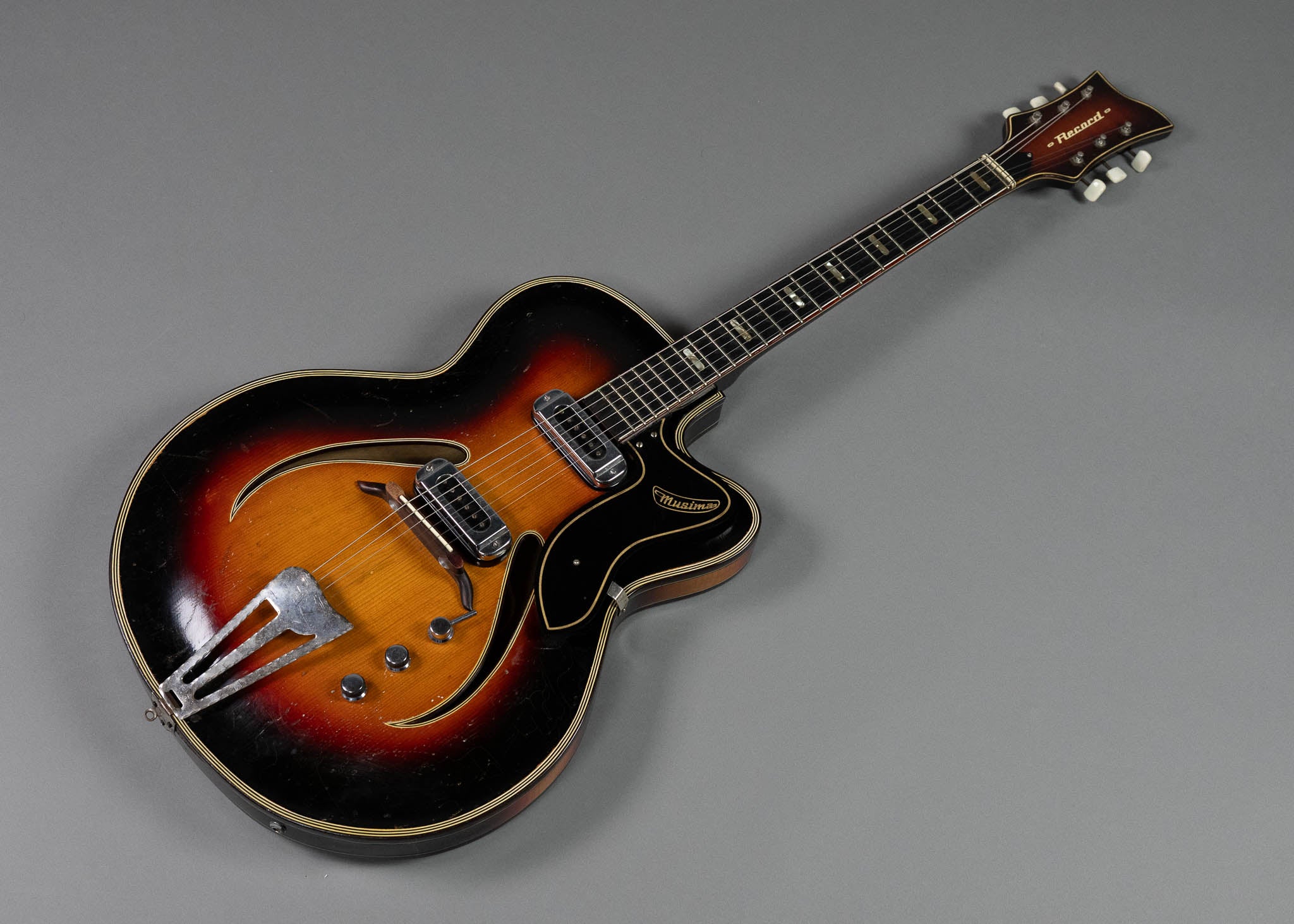 c1960s Musima Record 17 Archtop (Germany, Sunburst)