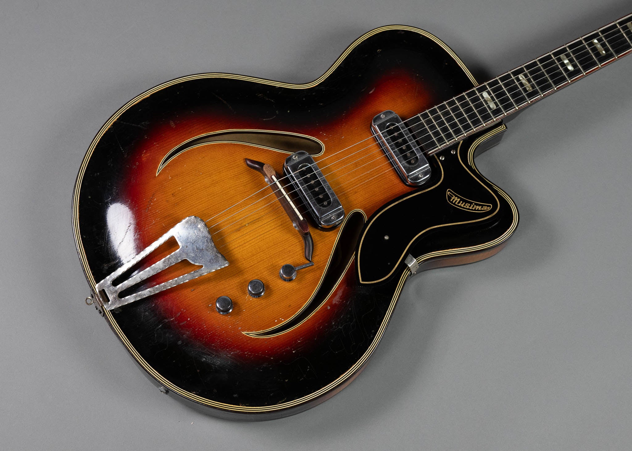 c1960s Musima Record 17 Archtop (Germany, Sunburst)