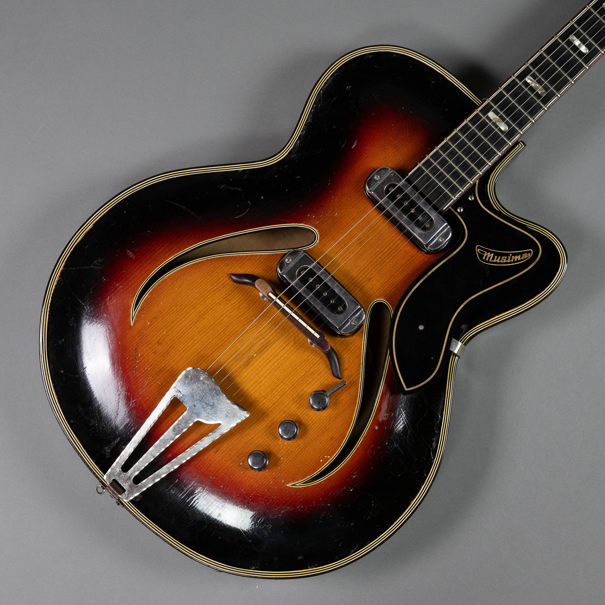 c1960s Musima Record 17 Archtop (Germany, Sunburst)