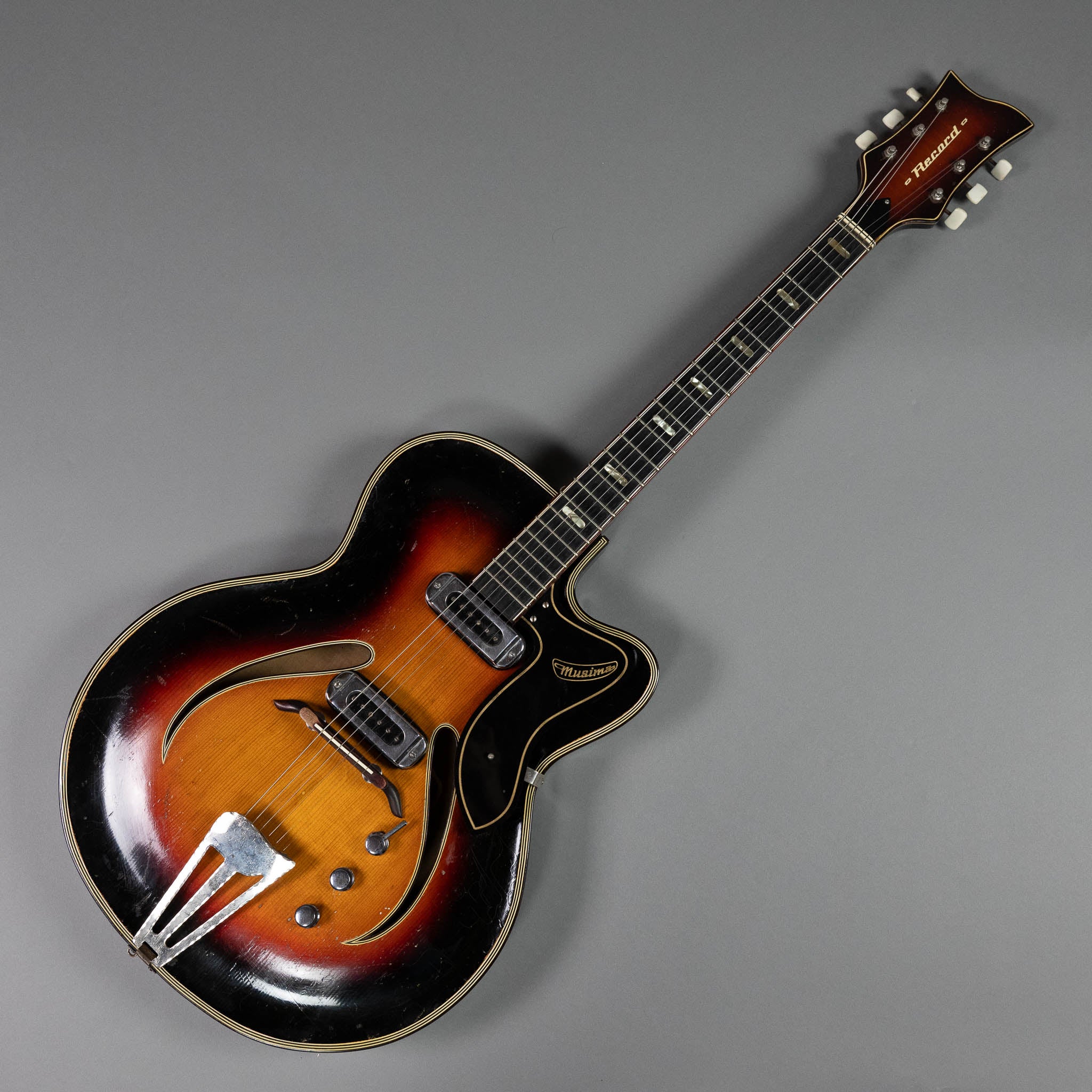 c1960s Musima Record 17 Archtop (Germany, Sunburst)