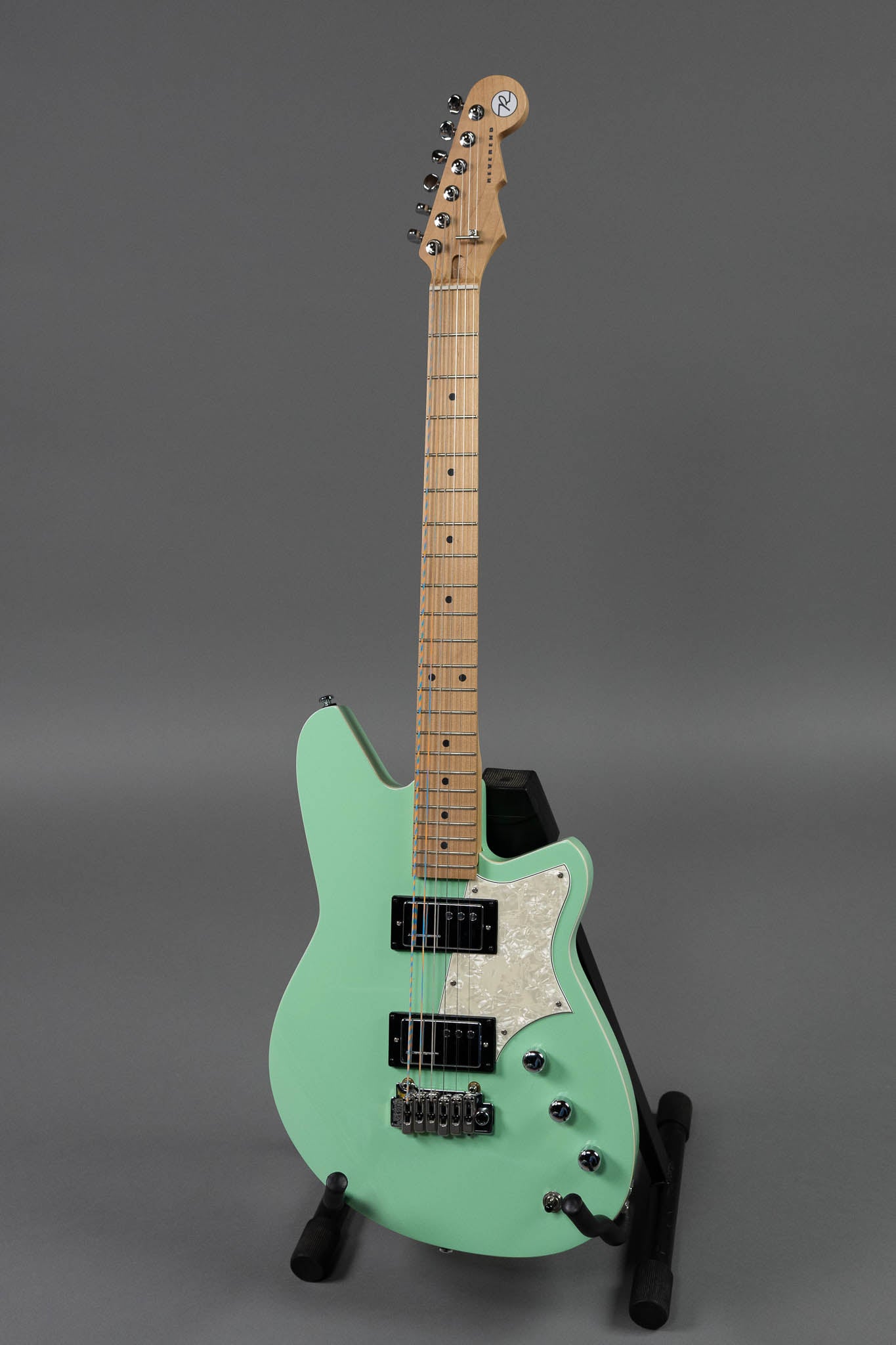 c2023 Reverend Descent W Baritone Electric (Korea, Sea Foam Green)