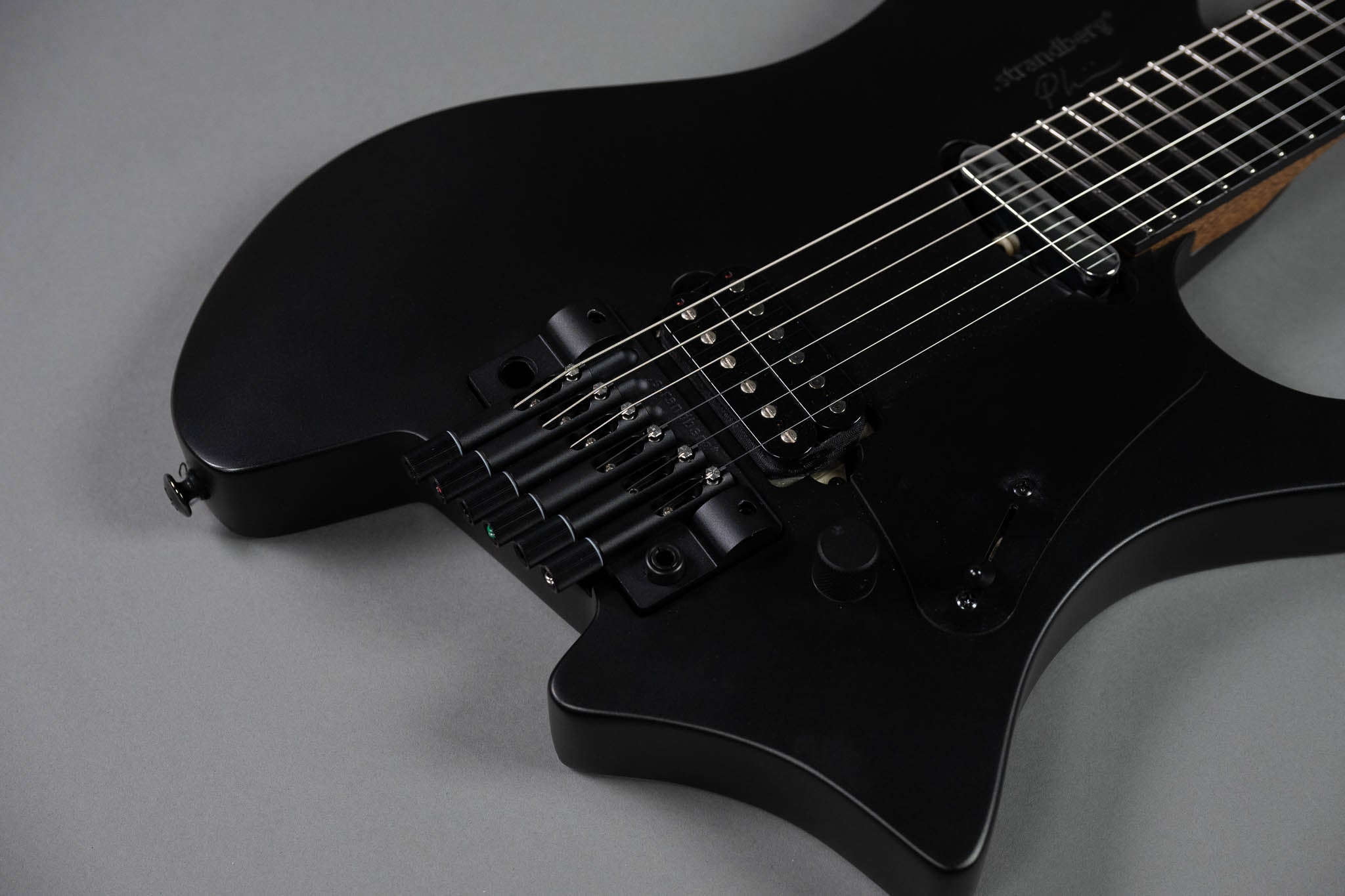 c2023 Strandberg Plini Salen NX6 Trem (Satin Black, Original Bag)