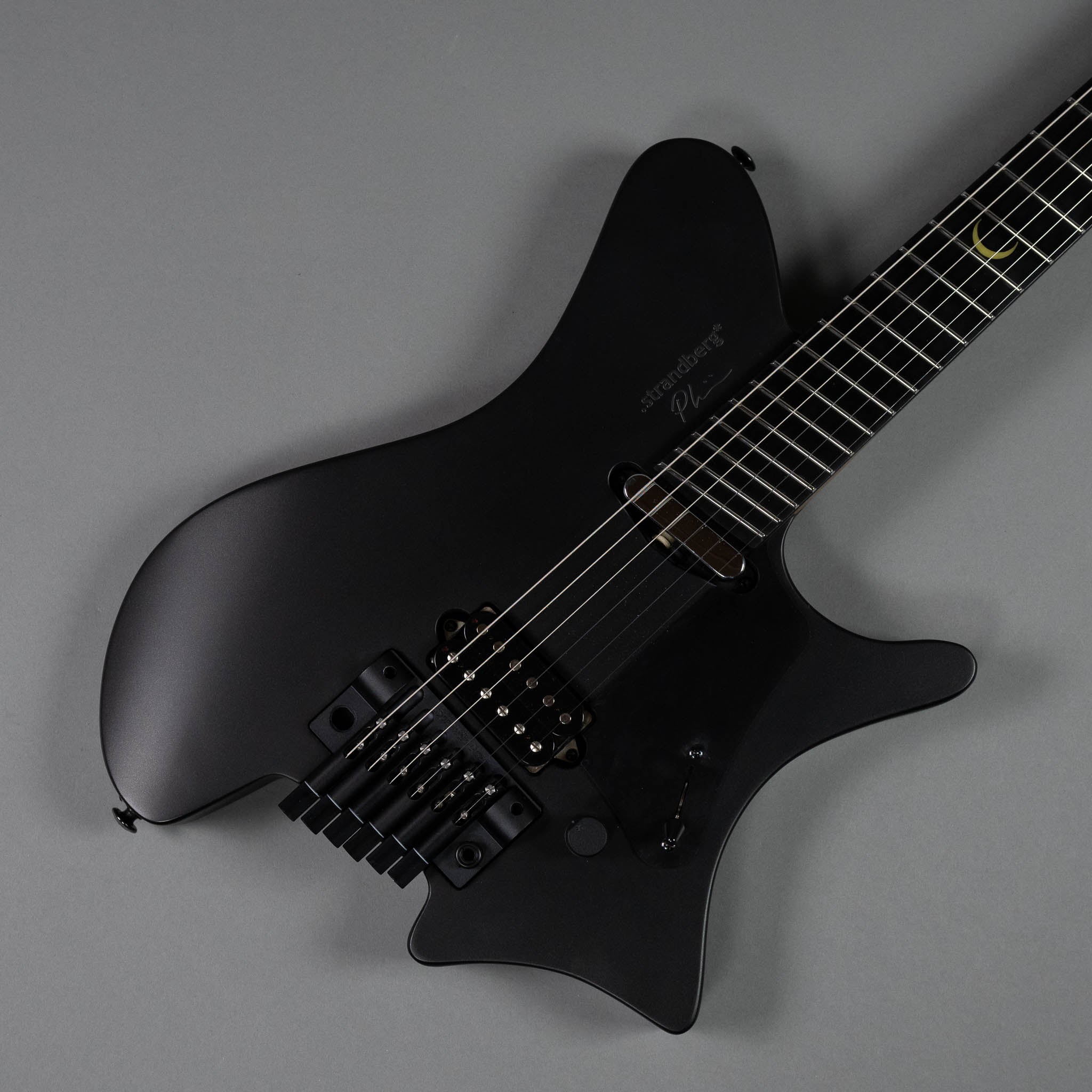 c2023 Strandberg Plini Salen NX6 Trem (Satin Black, Original Bag)