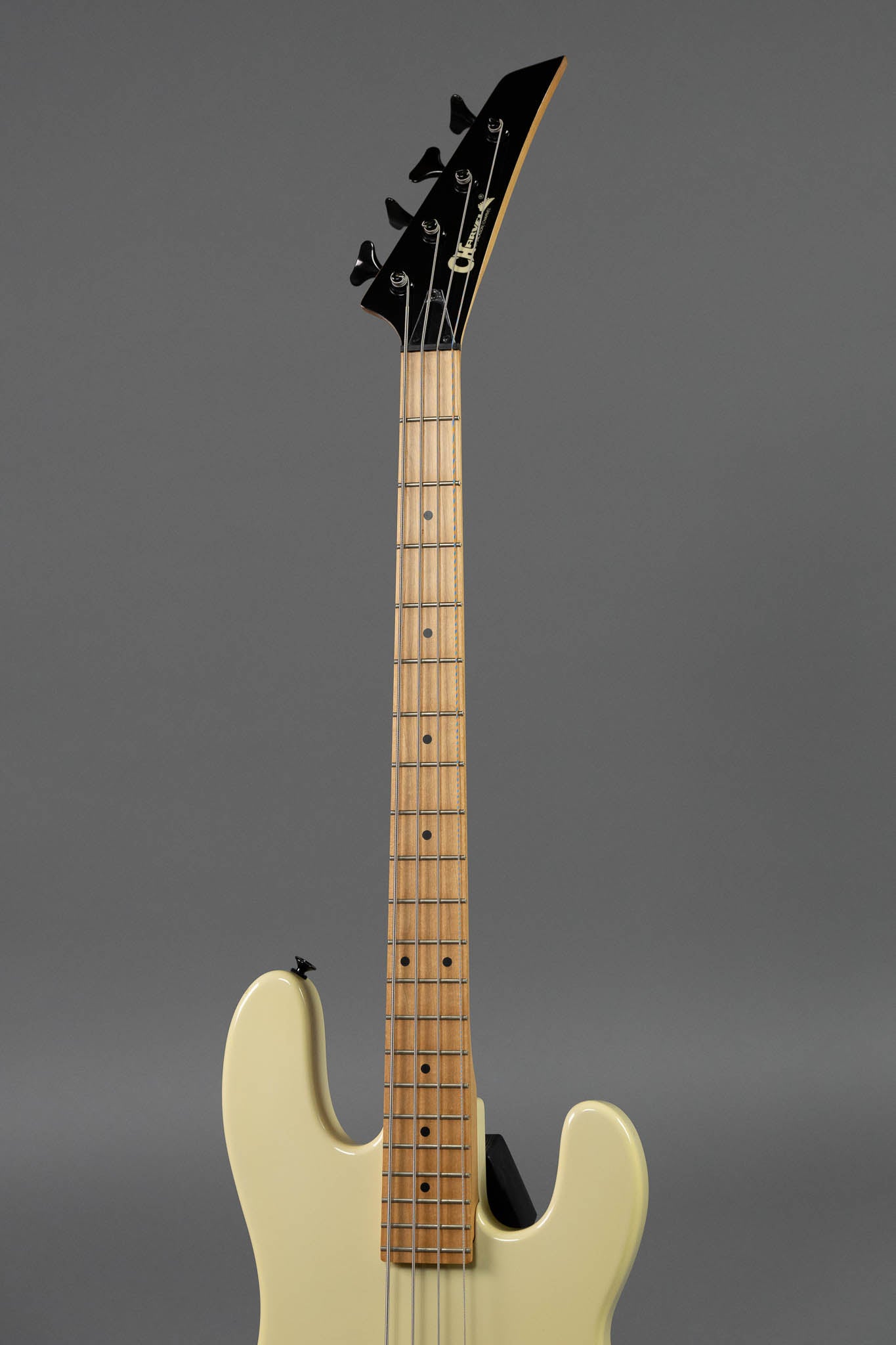 c1989 Charvel Jackson Model 1B Bass (Japan, Aged White)