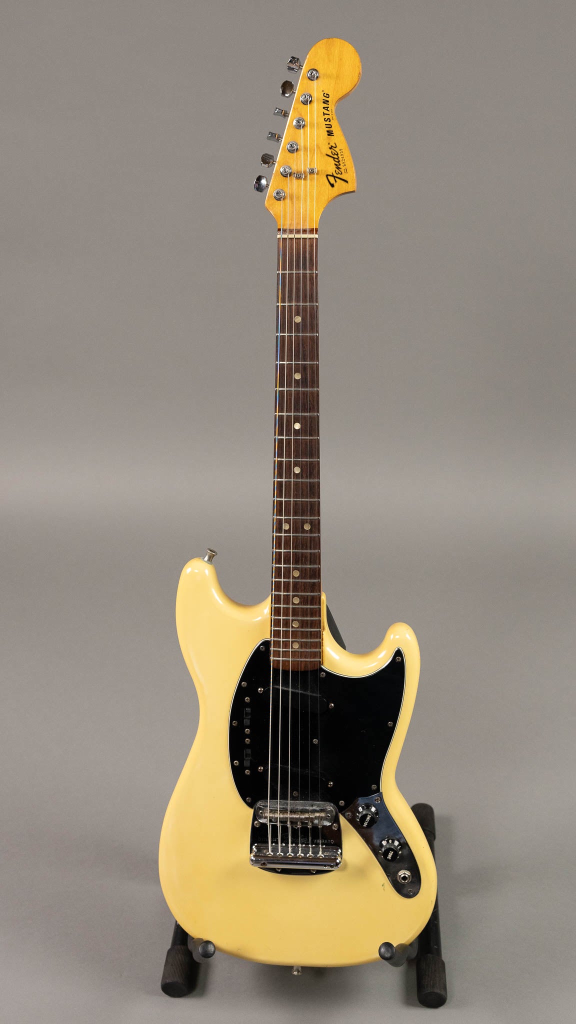 1978 Fender Mustang (USA, Olympic White, OHSC)