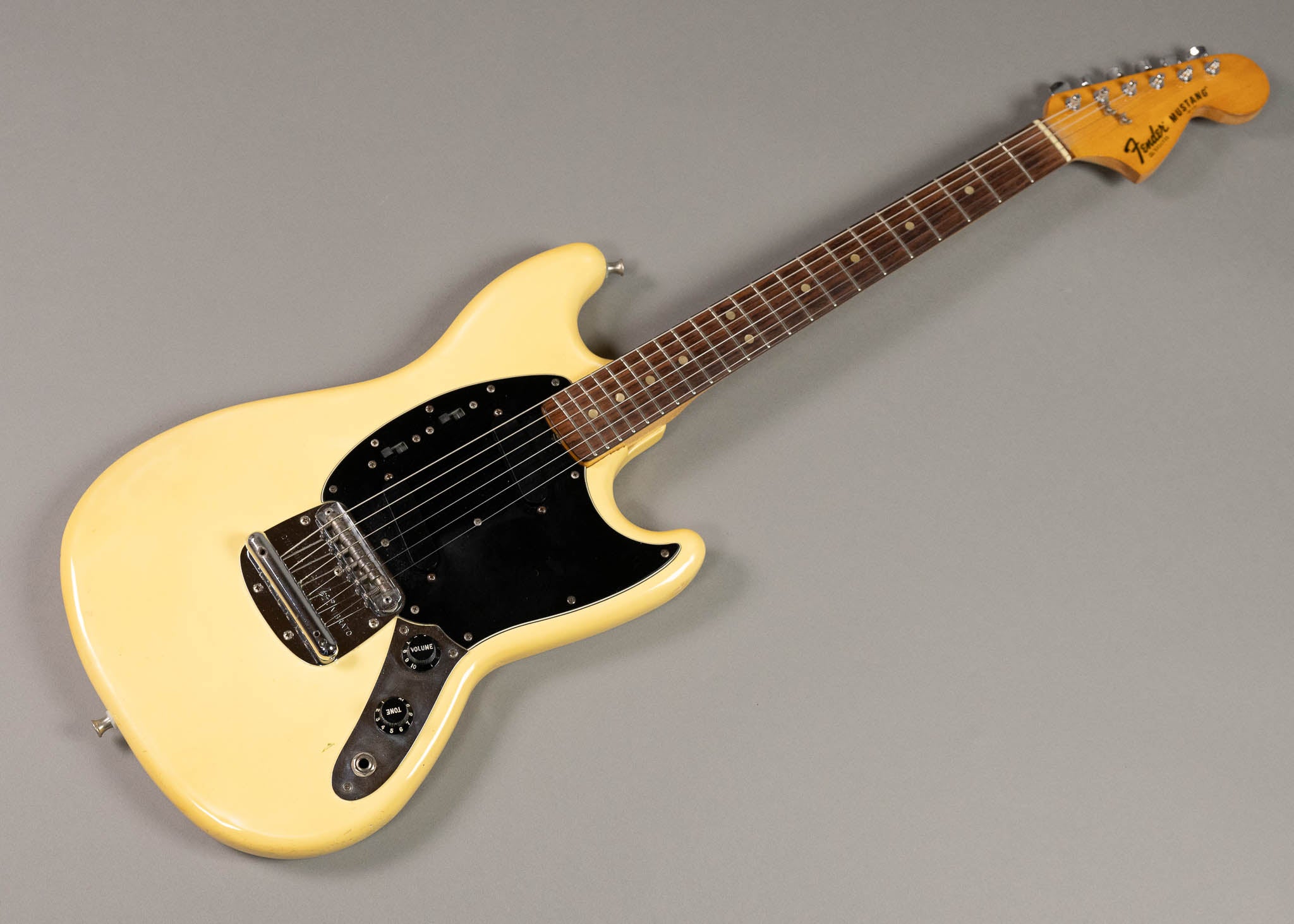 1978 Fender Mustang (USA, Olympic White, OHSC)