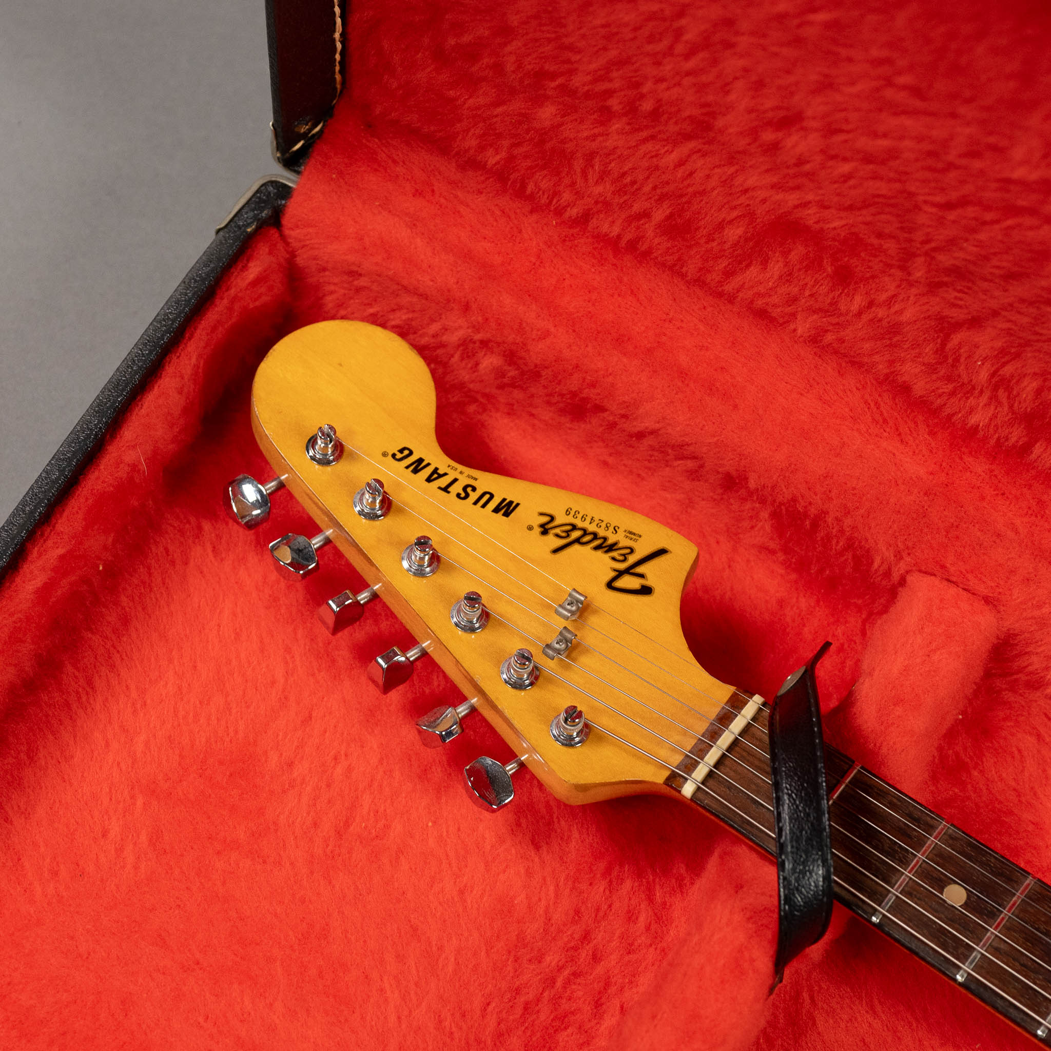 1978 Fender Mustang (USA, Olympic White, OHSC)