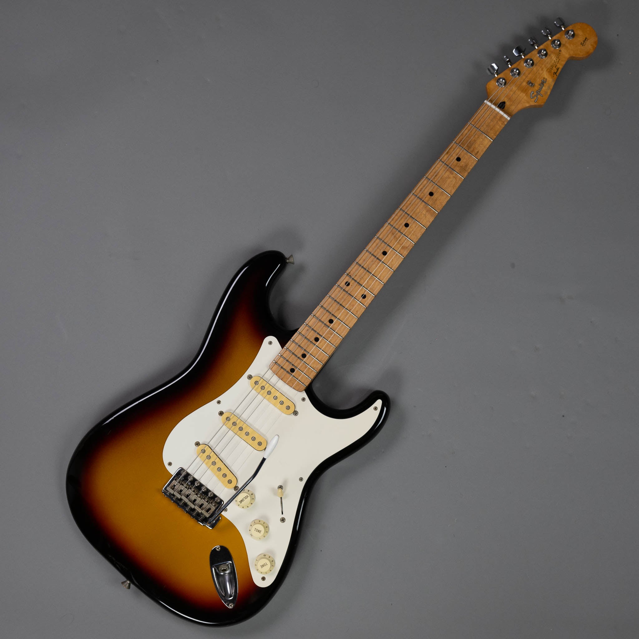 1992 Squier 'Silver Series' Stratocaster (Japan, Sunburst, Gig Bag)