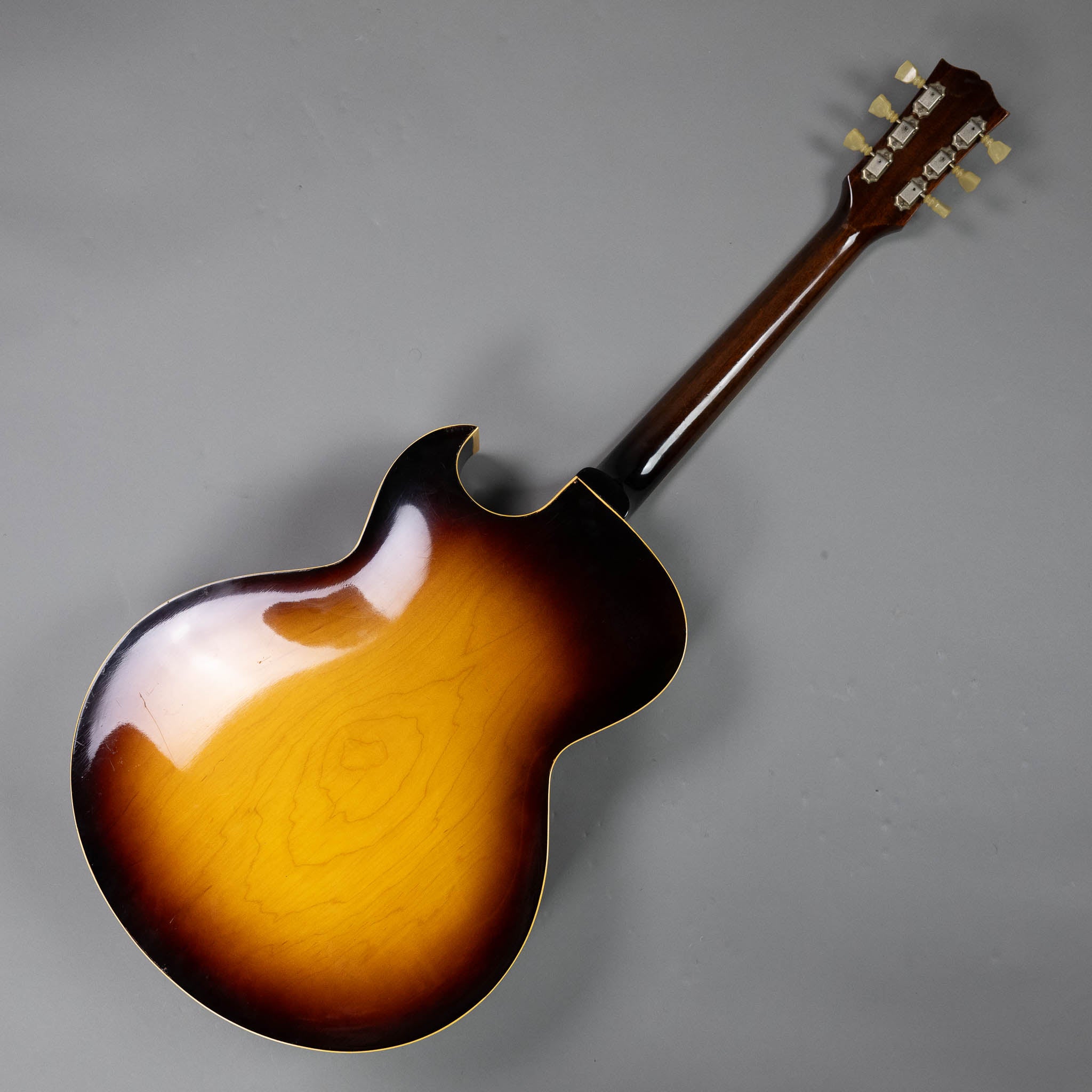 1965 Gibson ES-175D (Wide Nut, USA, Sunburst, OHSC)