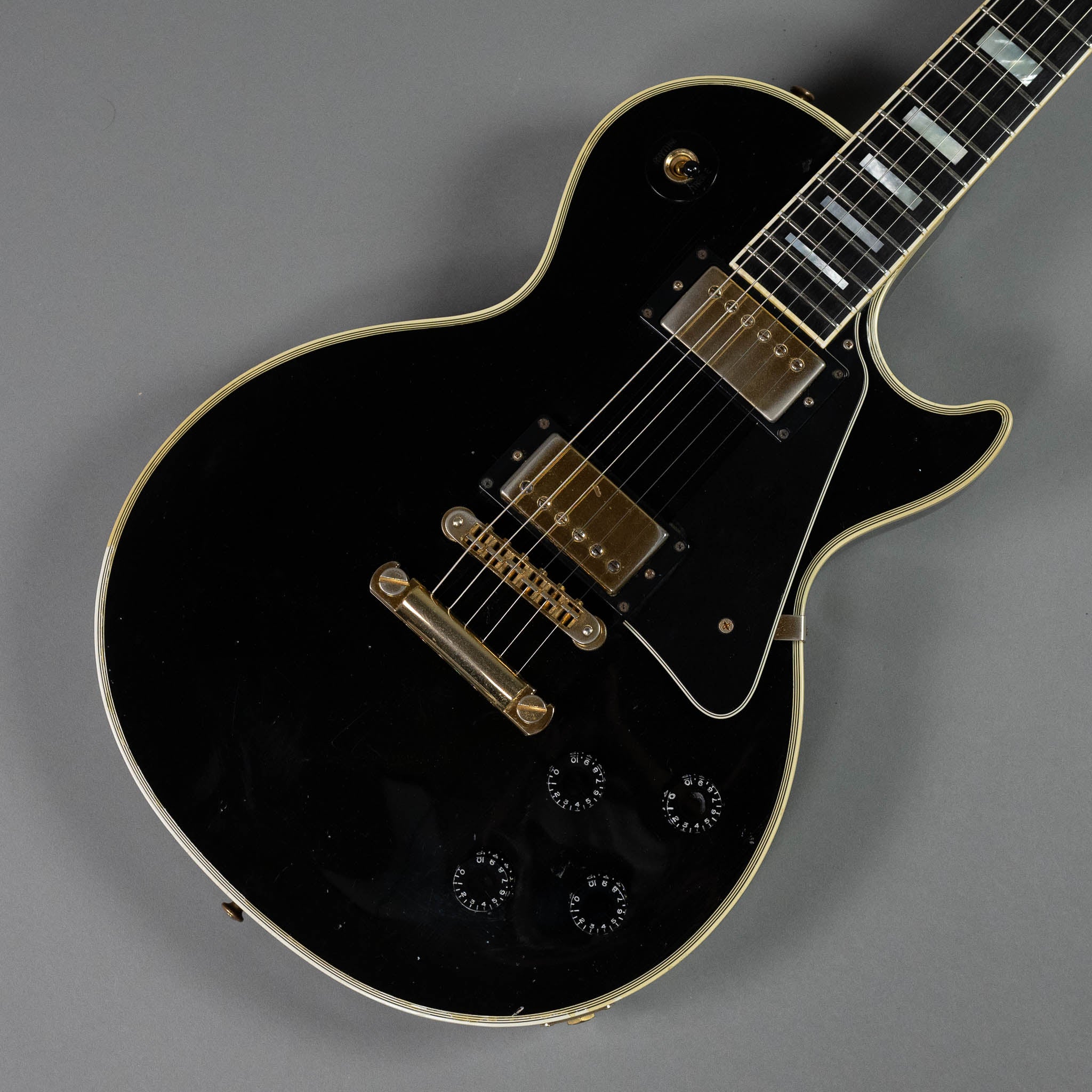 1990 Gibson Les Paul Custom (USA, Ebony, OHSC)