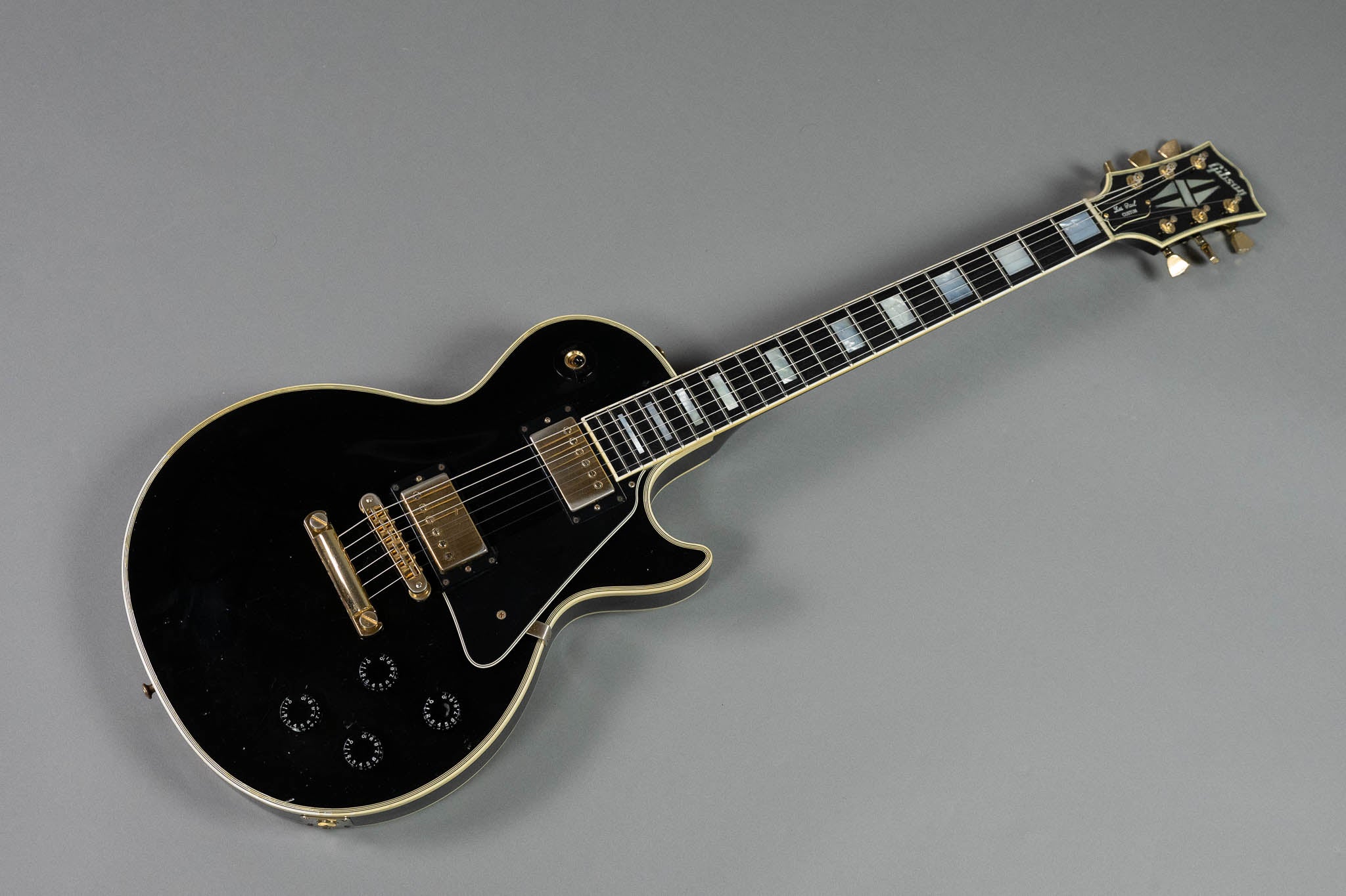 1990 Gibson Les Paul Custom (USA, Ebony, OHSC)