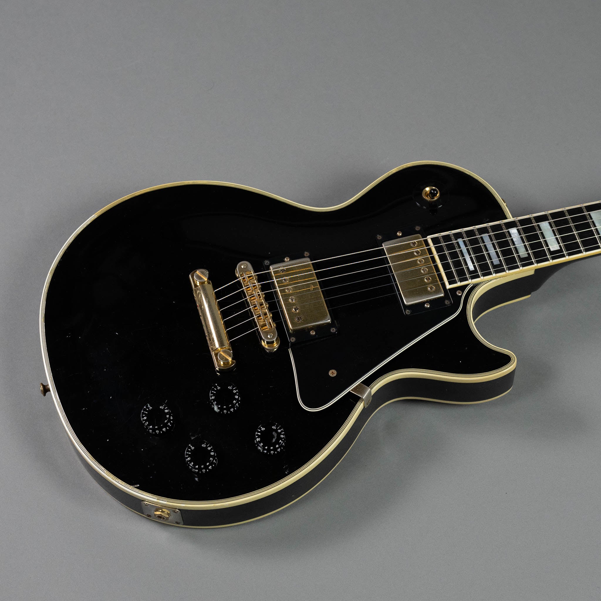 1990 Gibson Les Paul Custom (USA, Ebony, OHSC)