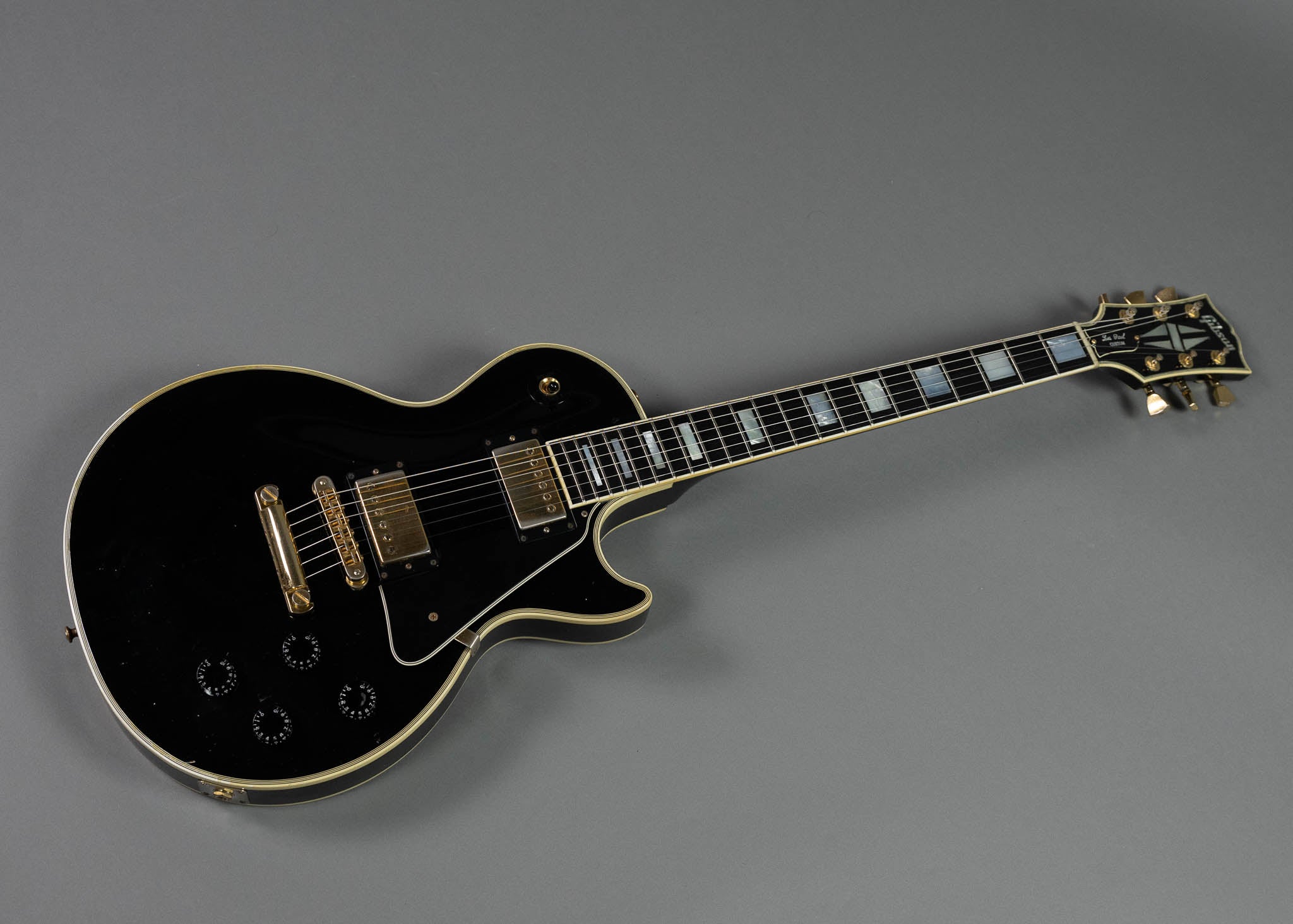 1990 Gibson Les Paul Custom (USA, Ebony, OHSC)