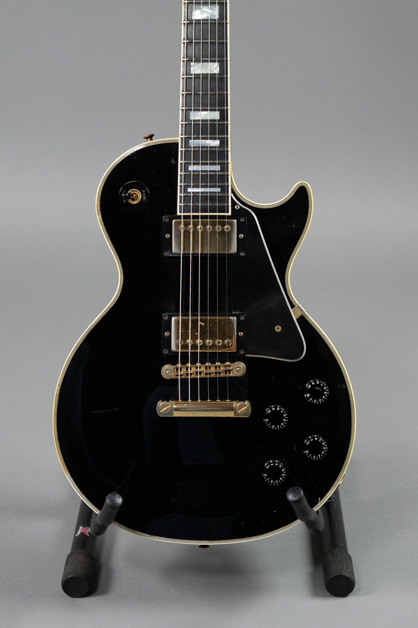 1990 Gibson Les Paul Custom (USA, Ebony, OHSC)