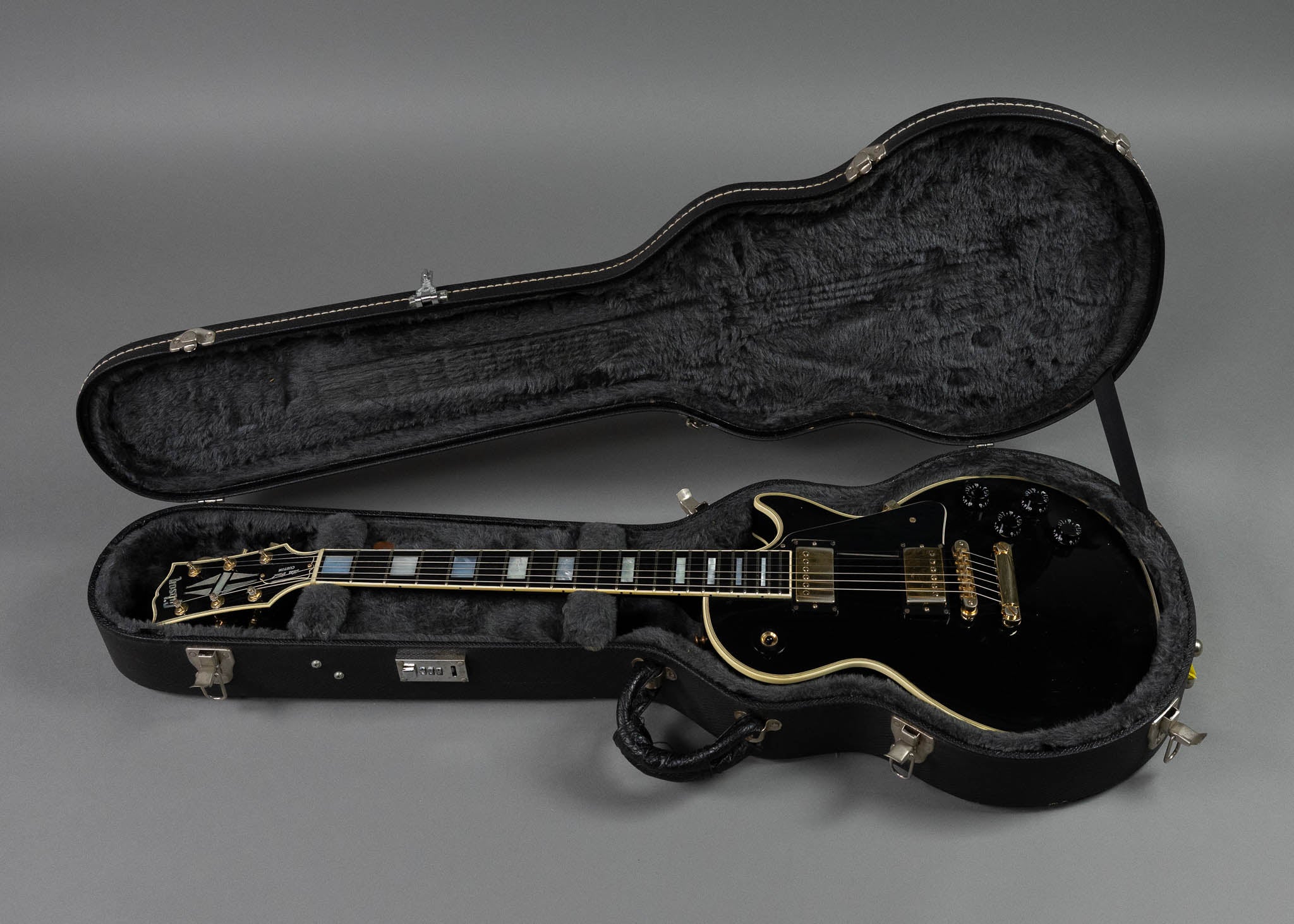 1990 Gibson Les Paul Custom (USA, Ebony, OHSC)