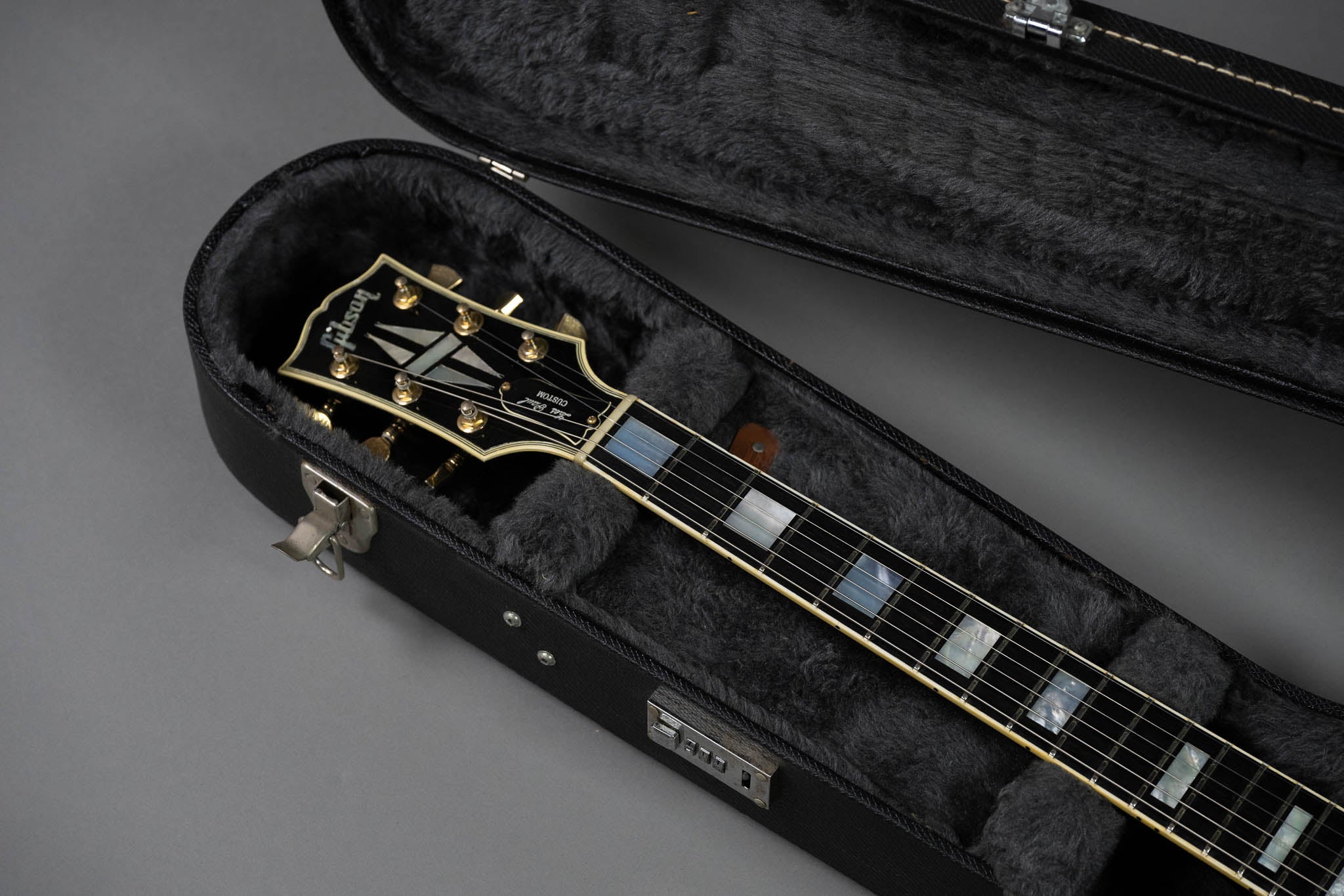 1990 Gibson Les Paul Custom (USA, Ebony, OHSC)