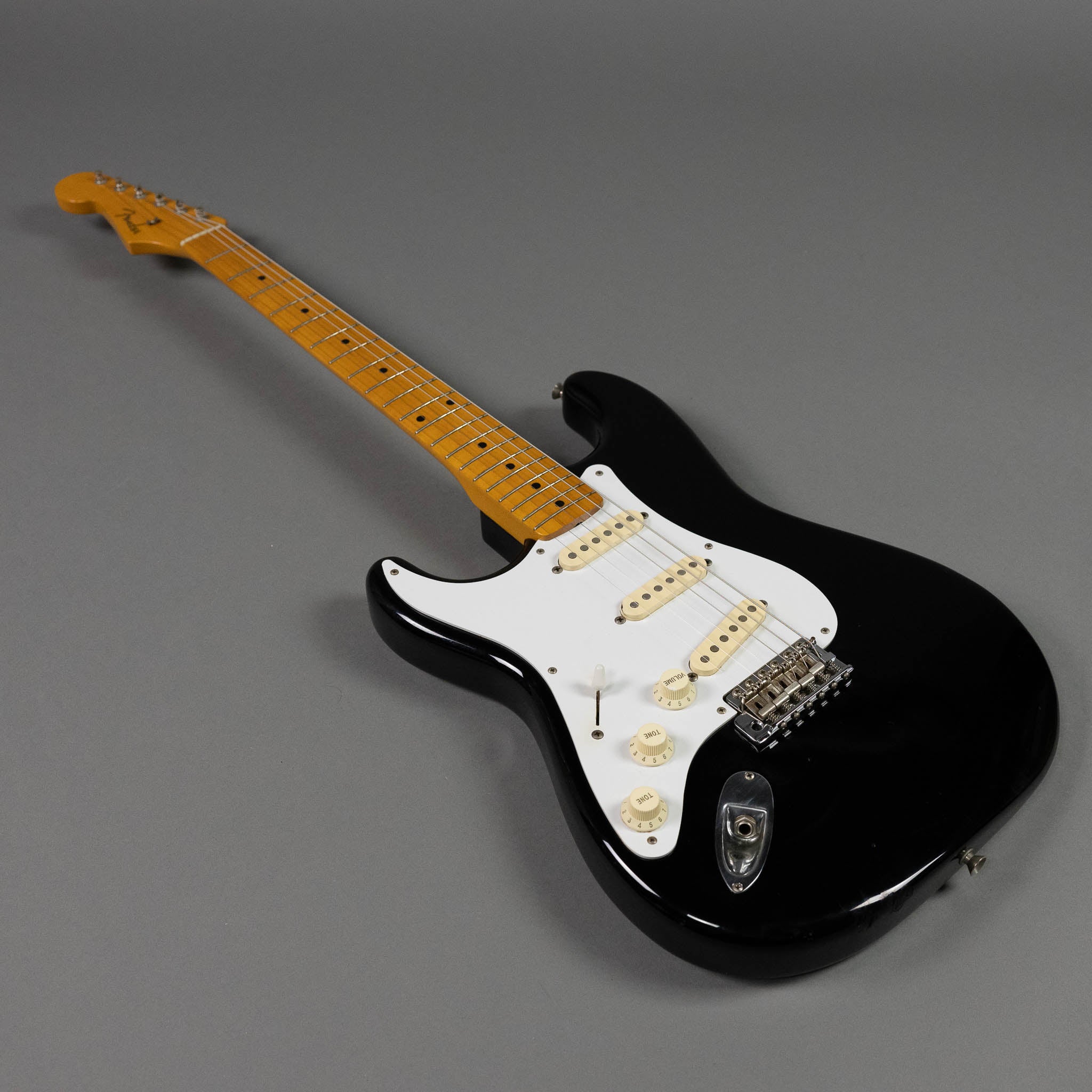 2007 Fender ST57 Stratocaster (Left Handed, Black, Japan, Gig Bag)