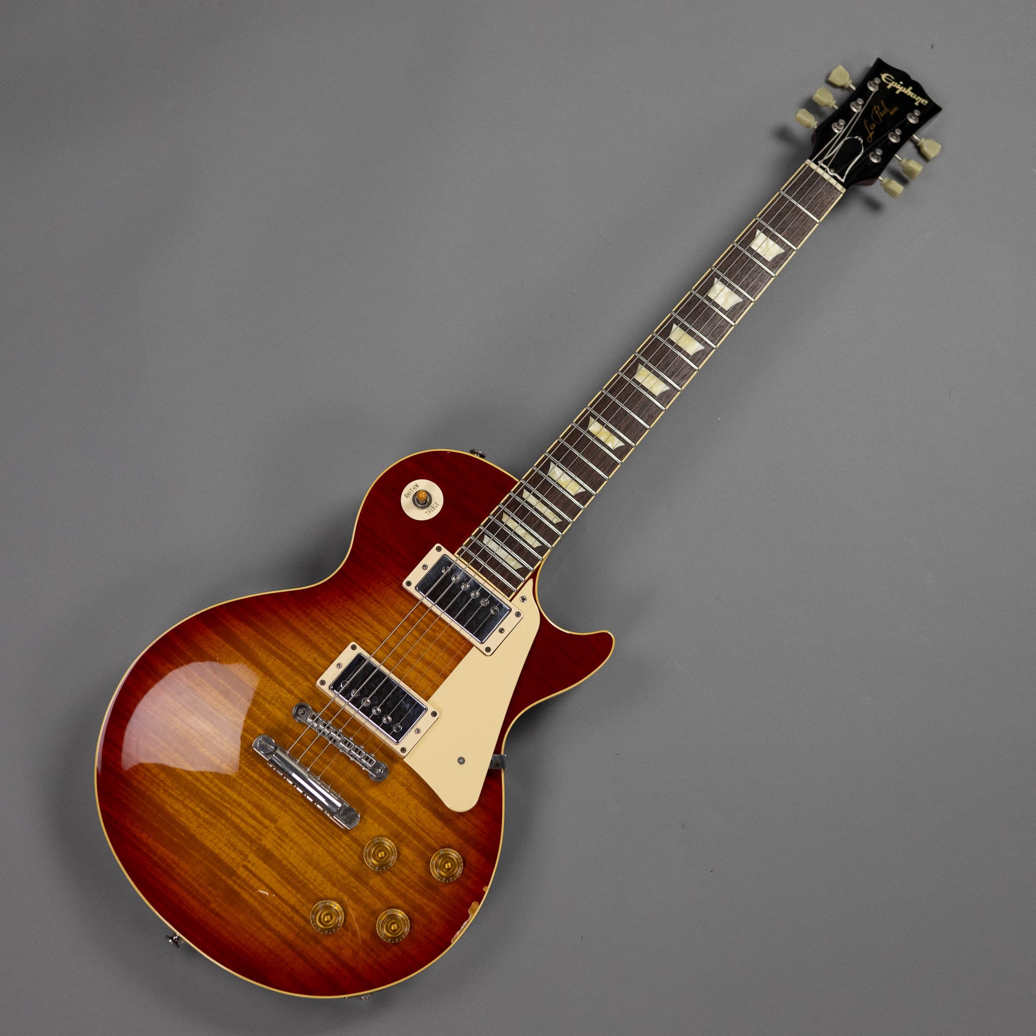 1998 Epiphone Les Paul (Japan, Sunburst, HSC)