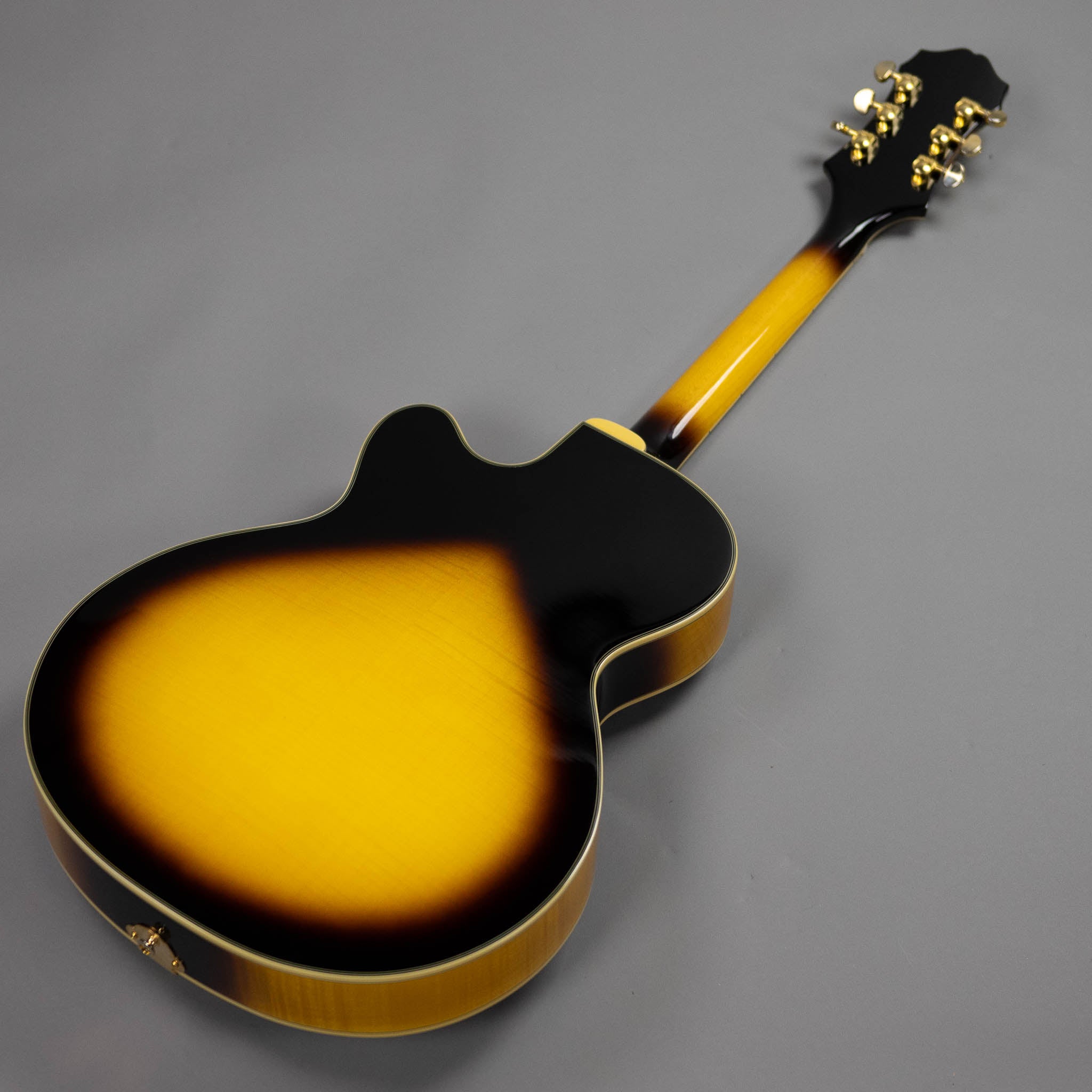 2014 Epiphone Joe Pass Emperor II (Korea, Vintage Sunburst, OHSC)