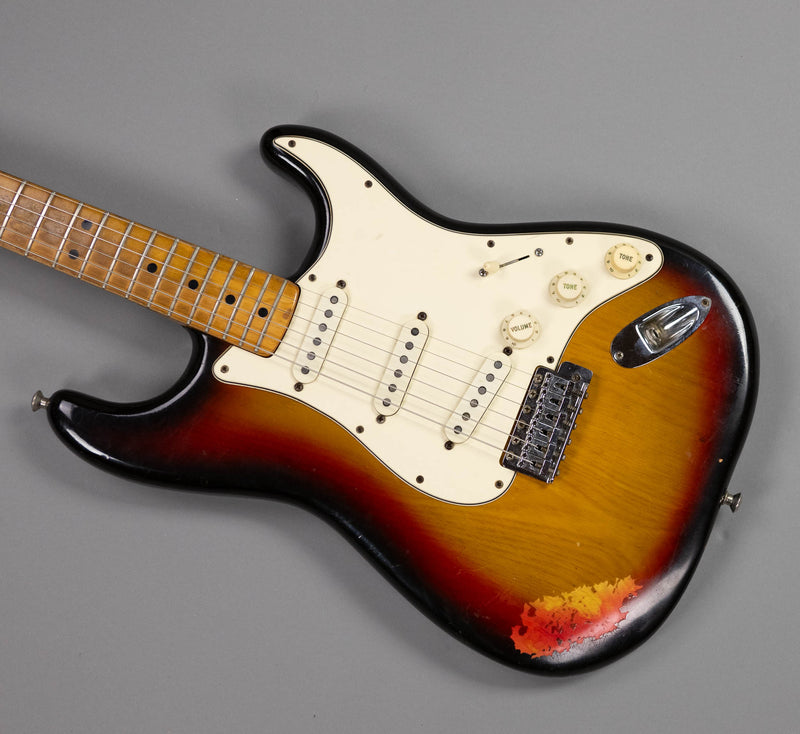 1974 Fender Stratocaster (USA, Sunburst, HSC)