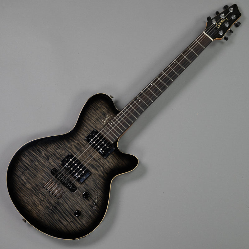 2008 Godin LGHB (Canada, Trans Black Flame, Gigbag)