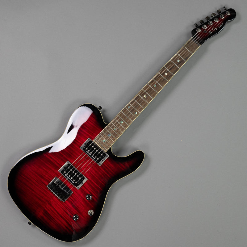 2022 Fender Special Edition Custom Telecaster FMT HH (Indonesia, Black Cherry Burst)