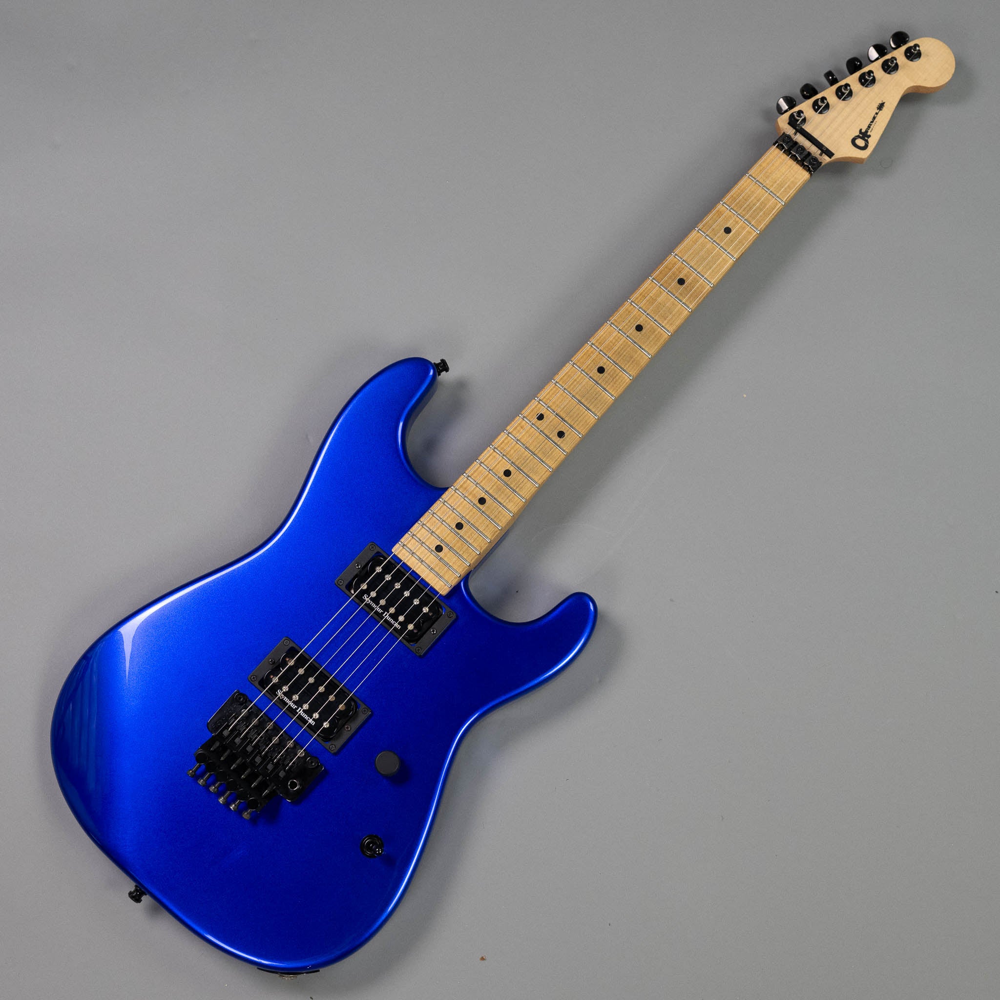 2008 Charvel San Dimas Model 1 HH FR (USA, Candy Blue, OHSC)