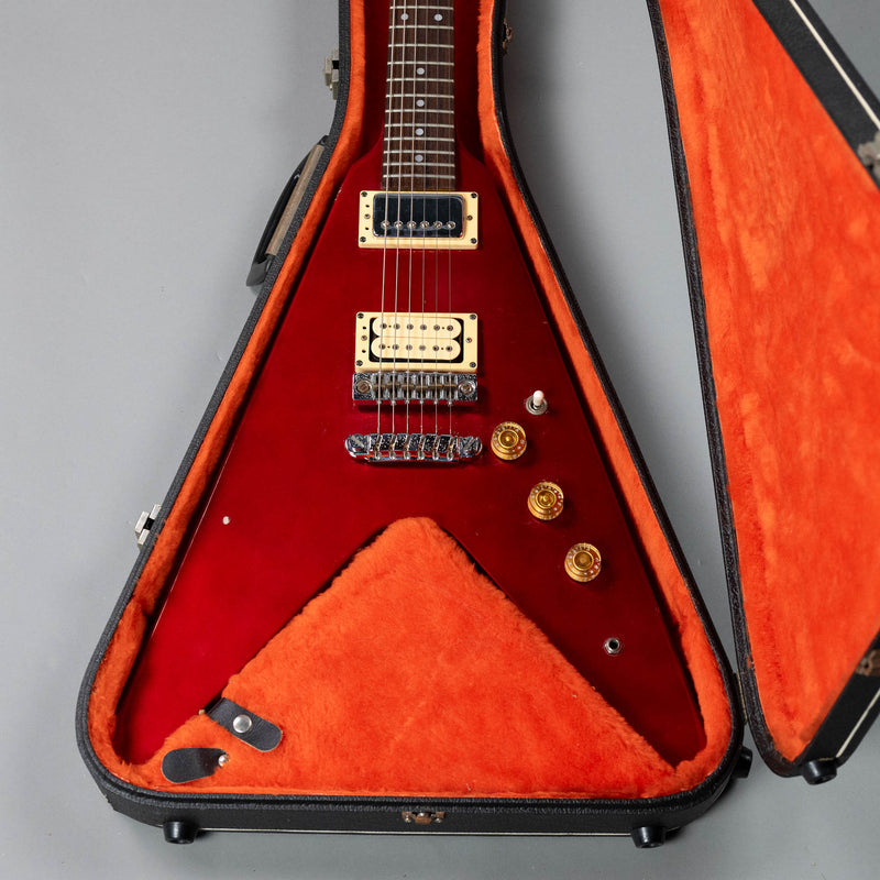 1982 Ibanez Rocket Roll II (Japan, Red Metallic, OHSC)