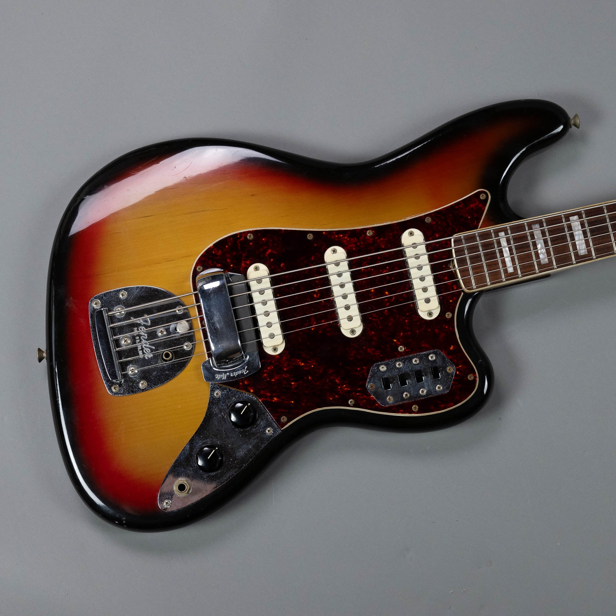 1975 Fender Bass VI (USA, Sunburst, OHSC)