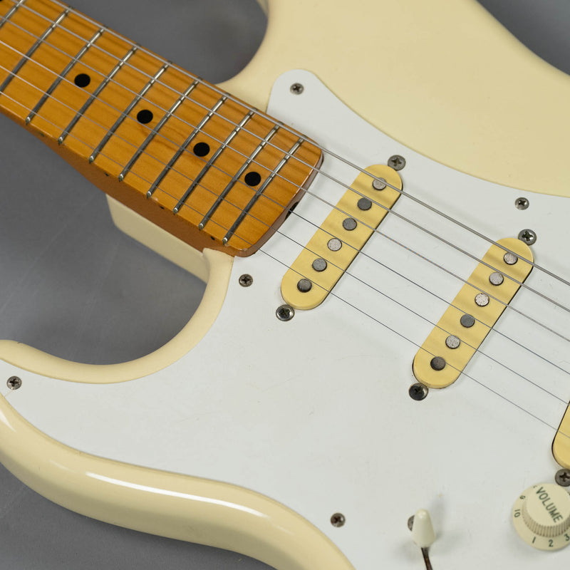 1990 Fender Stratocaster '57 Reissue (Left Handed, Japan, Olympic White, Hard Case)