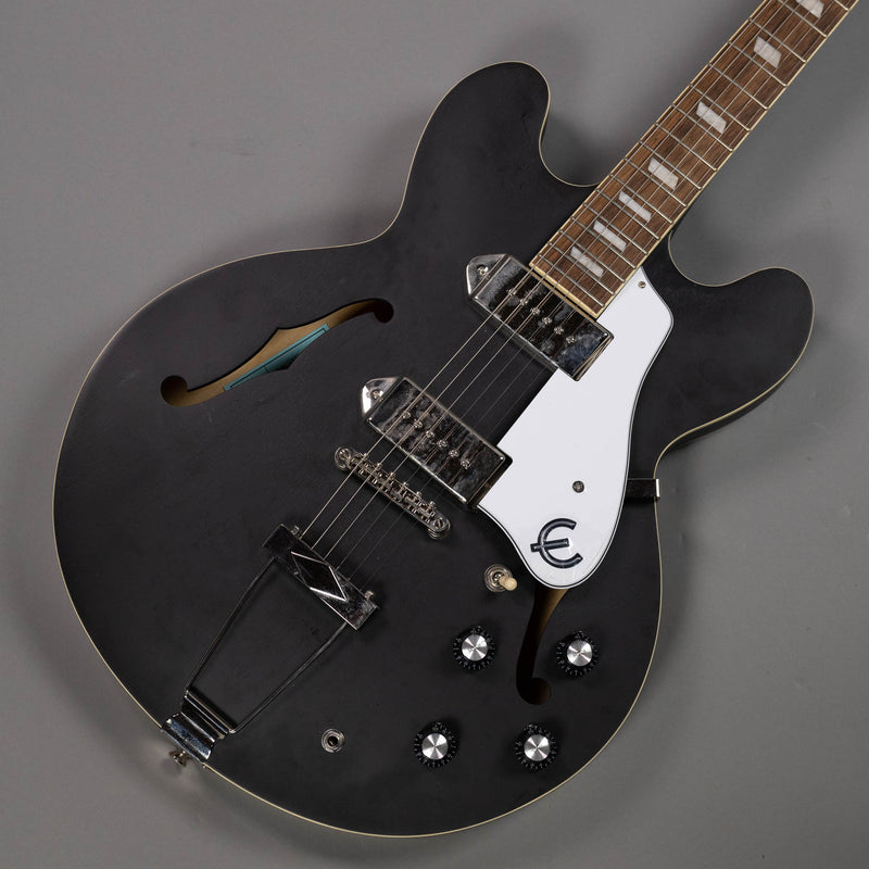 2022 Epiphone Casino (China, Satin Black, Gig Bag)