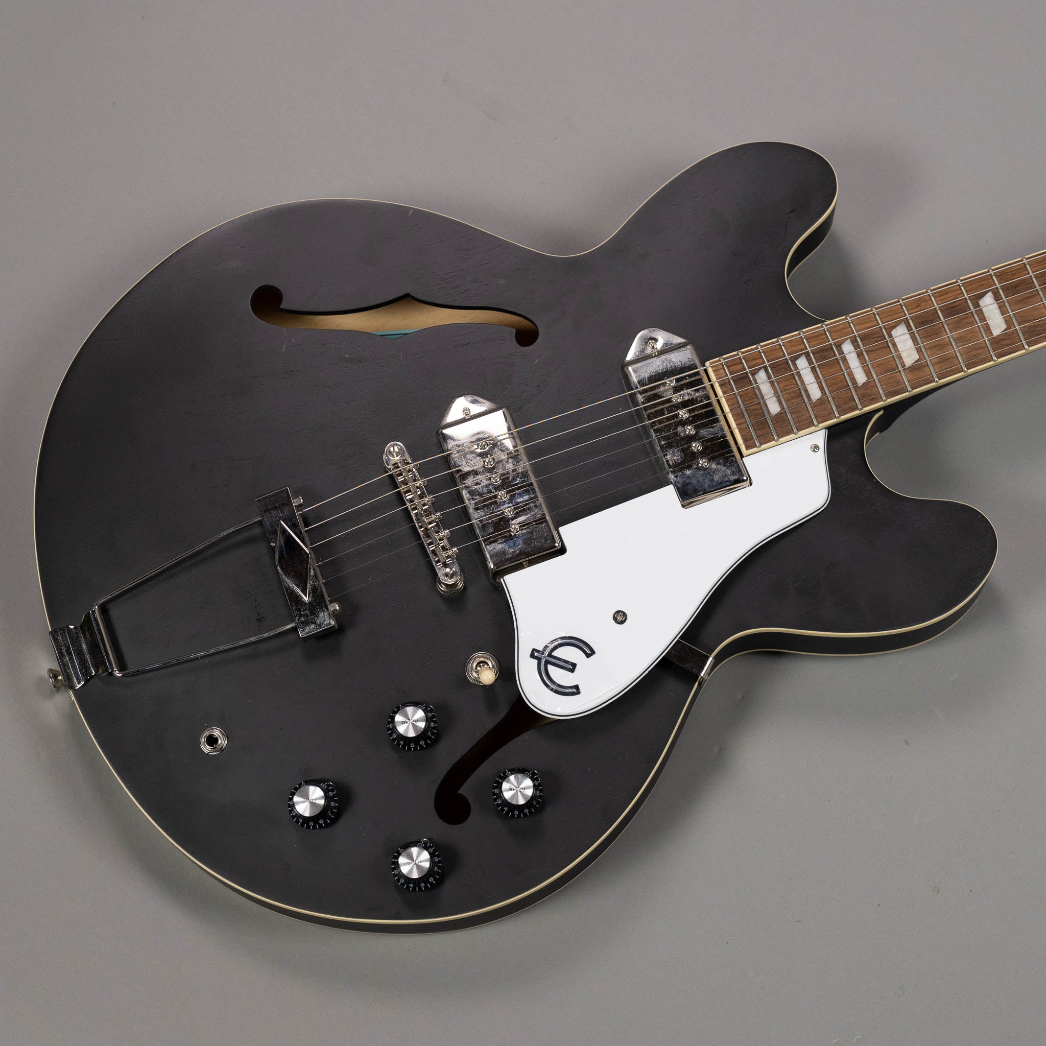 2022 Epiphone Casino (China, Satin Black, Gig Bag)