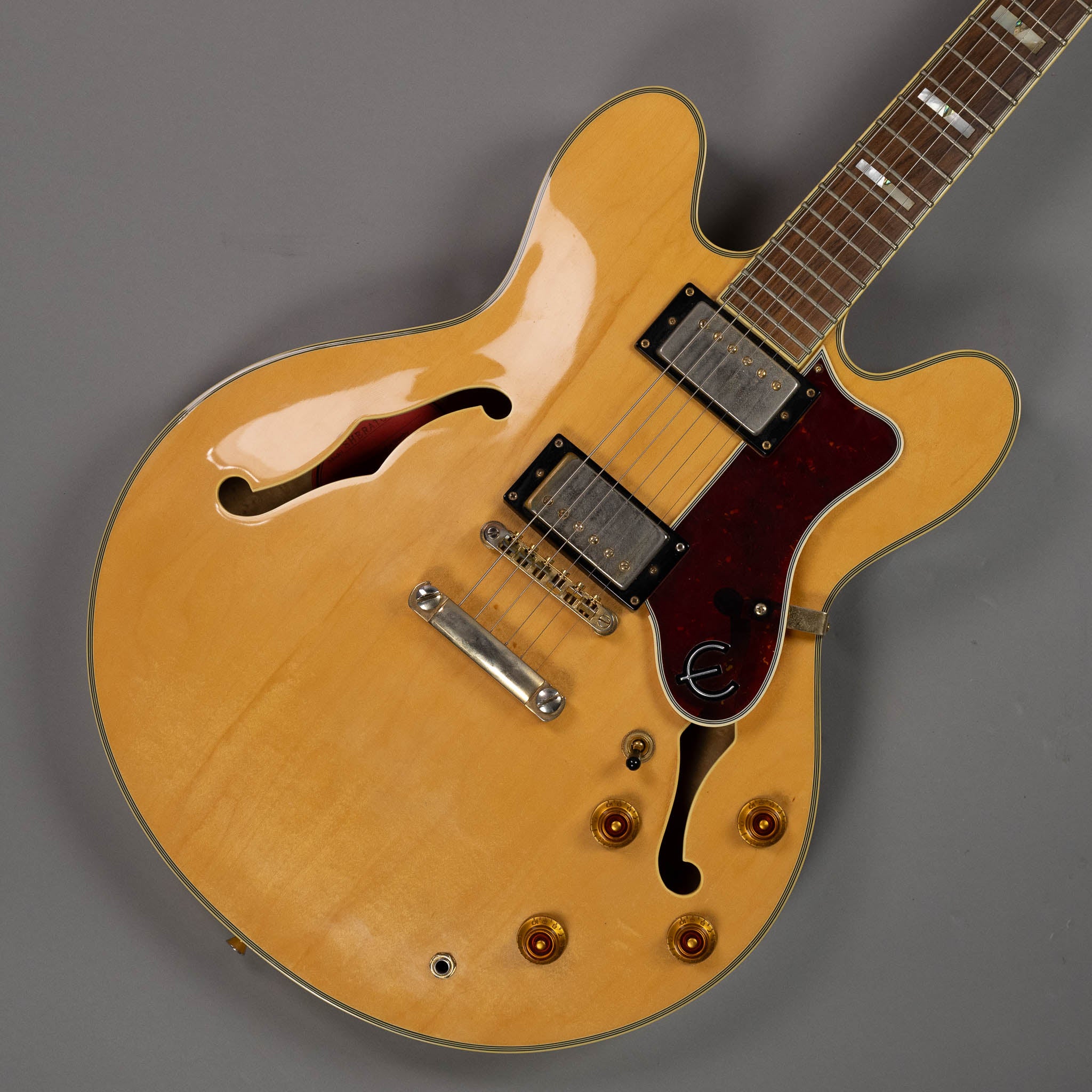 2002 Epiphone Sheraton (Korea, Natural, HSC)