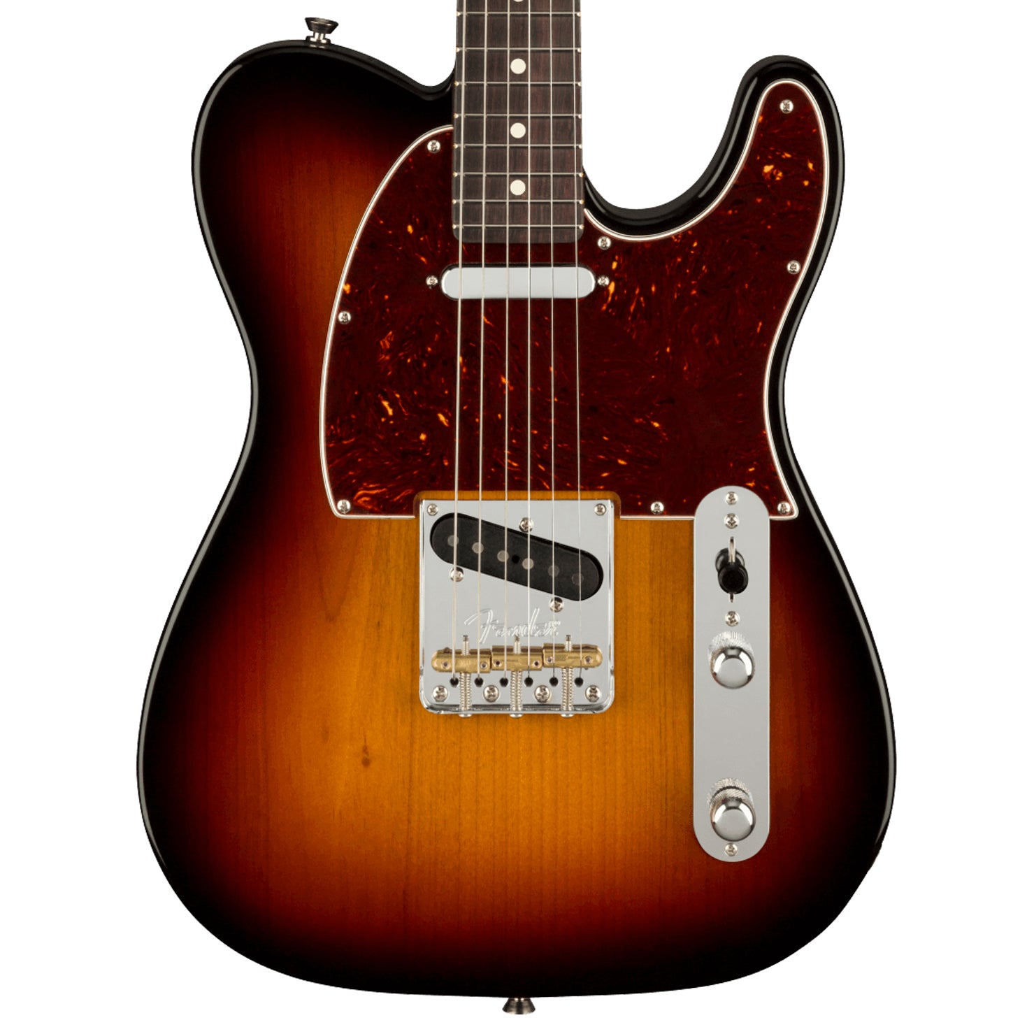 Fender American Professional II Telecaster (Rosewood Fingerboard, 3 Tone Sunburst)