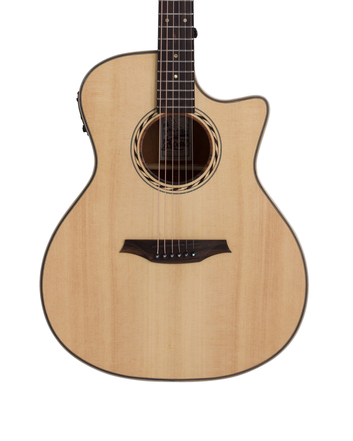 Bromo Grand Auditorium Semi Acoustic Guitar (BAT2CE)