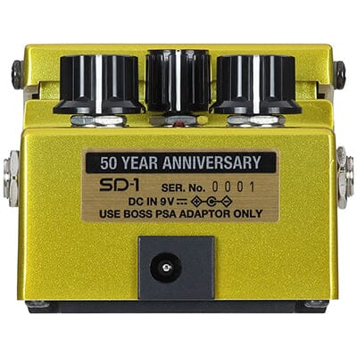 Boss SD1B50A Super Overdrive (50th Anniversary, Limited Edition)