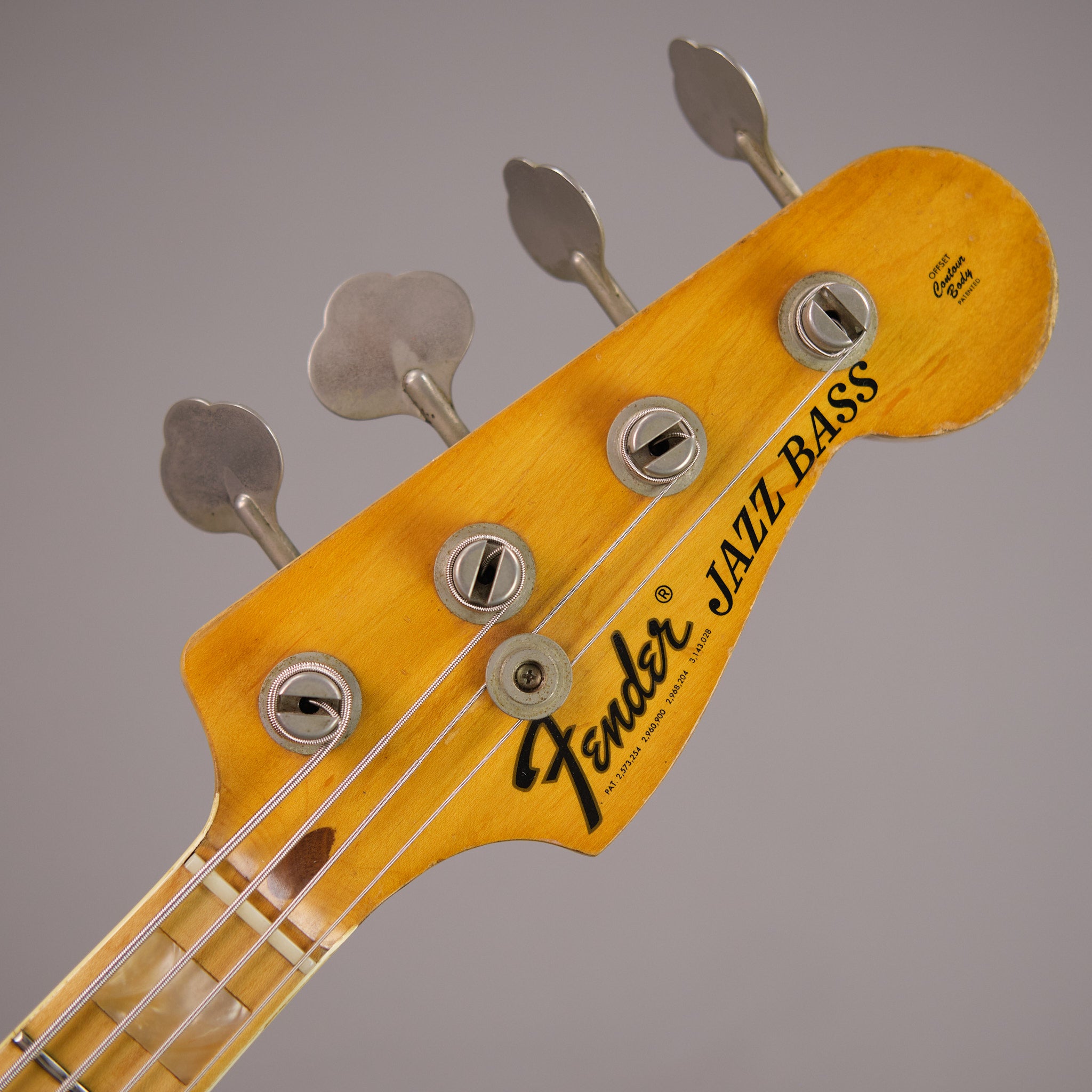 1973 Fender Jazz Bass (USA, Sunburst, OHSC)