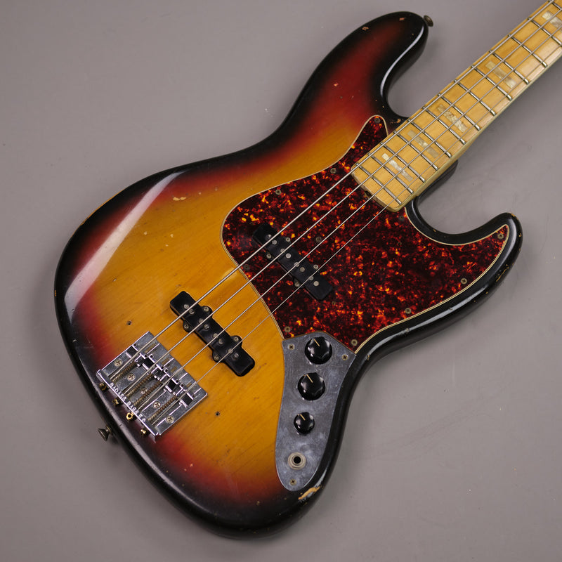 1973 Fender Jazz Bass (USA, Sunburst, OHSC)