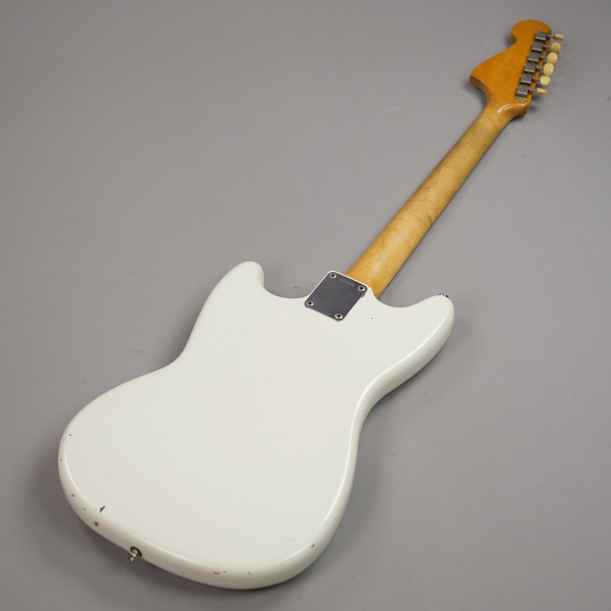 1965 Fender Mustang (USA, L Series, Refin Olympic White, OHSC)