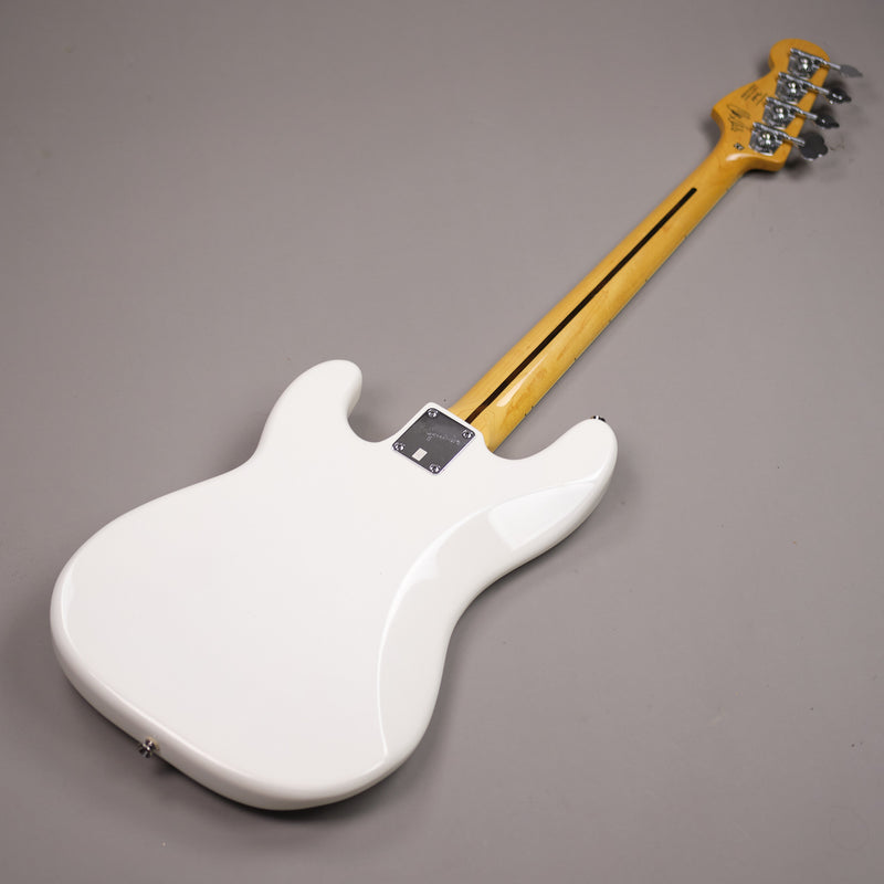 2013 Squier Chris Aiken Precision Bass (Indonesia, Olympic White)