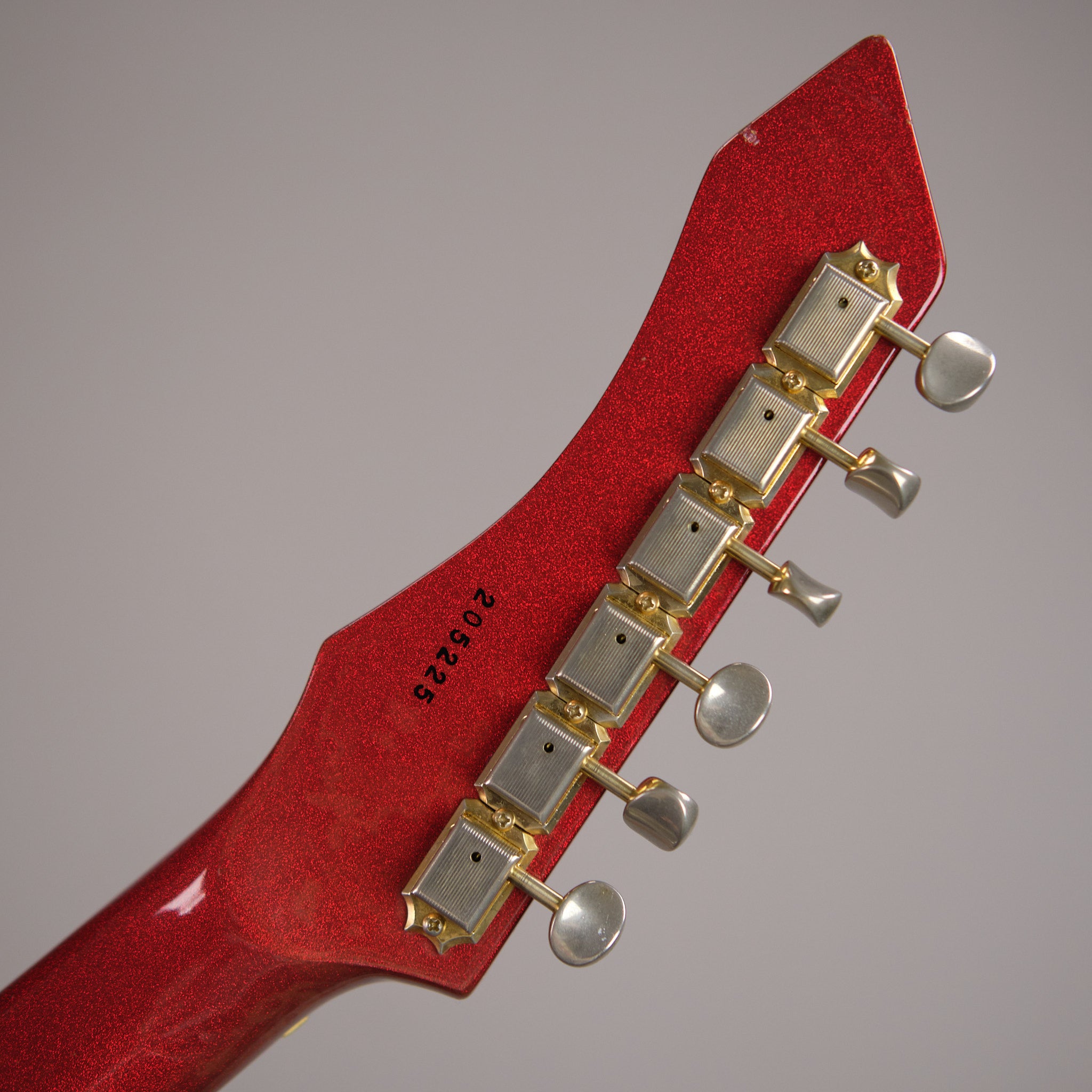 c1980s Guyatone LG-1200 Sharp 5 (Japan, Candy Apple Red Sparkle, OHSC)