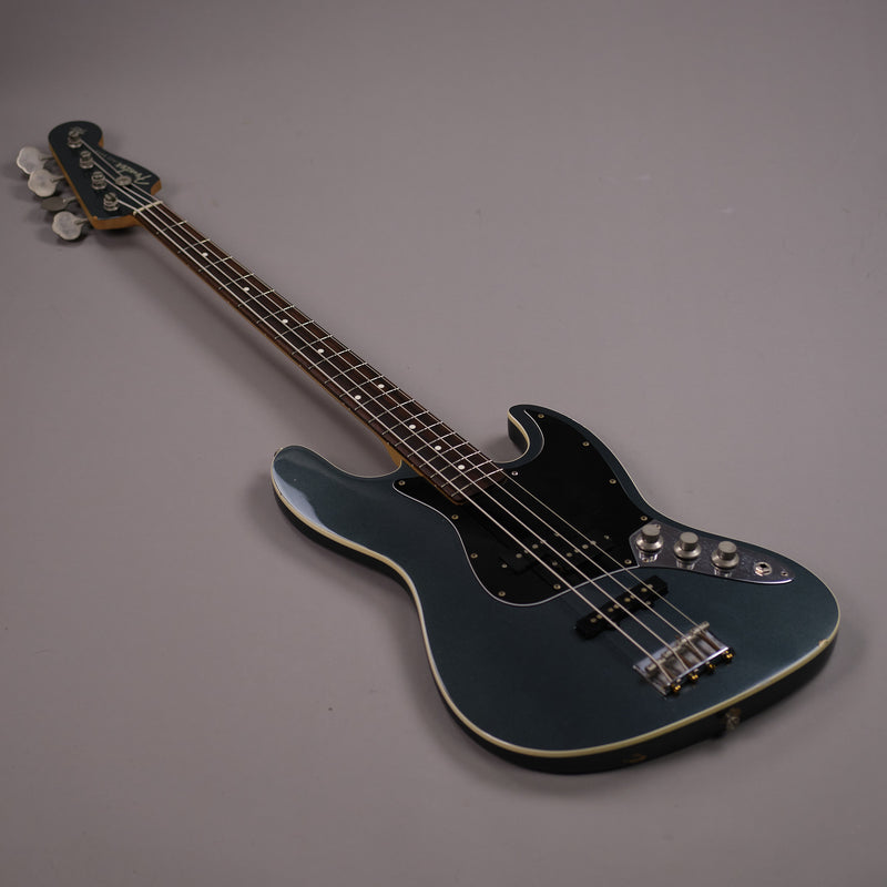 2006-2008 Fender Aerodyne Jazz Bass (Japan, Gunmetal Blue)