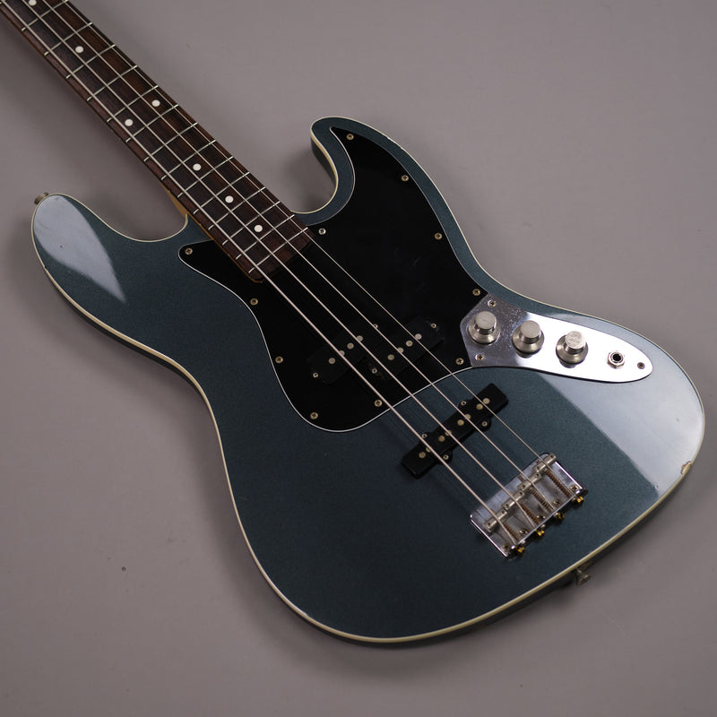 2006-2008 Fender Aerodyne Jazz Bass (Japan, Gunmetal Blue)