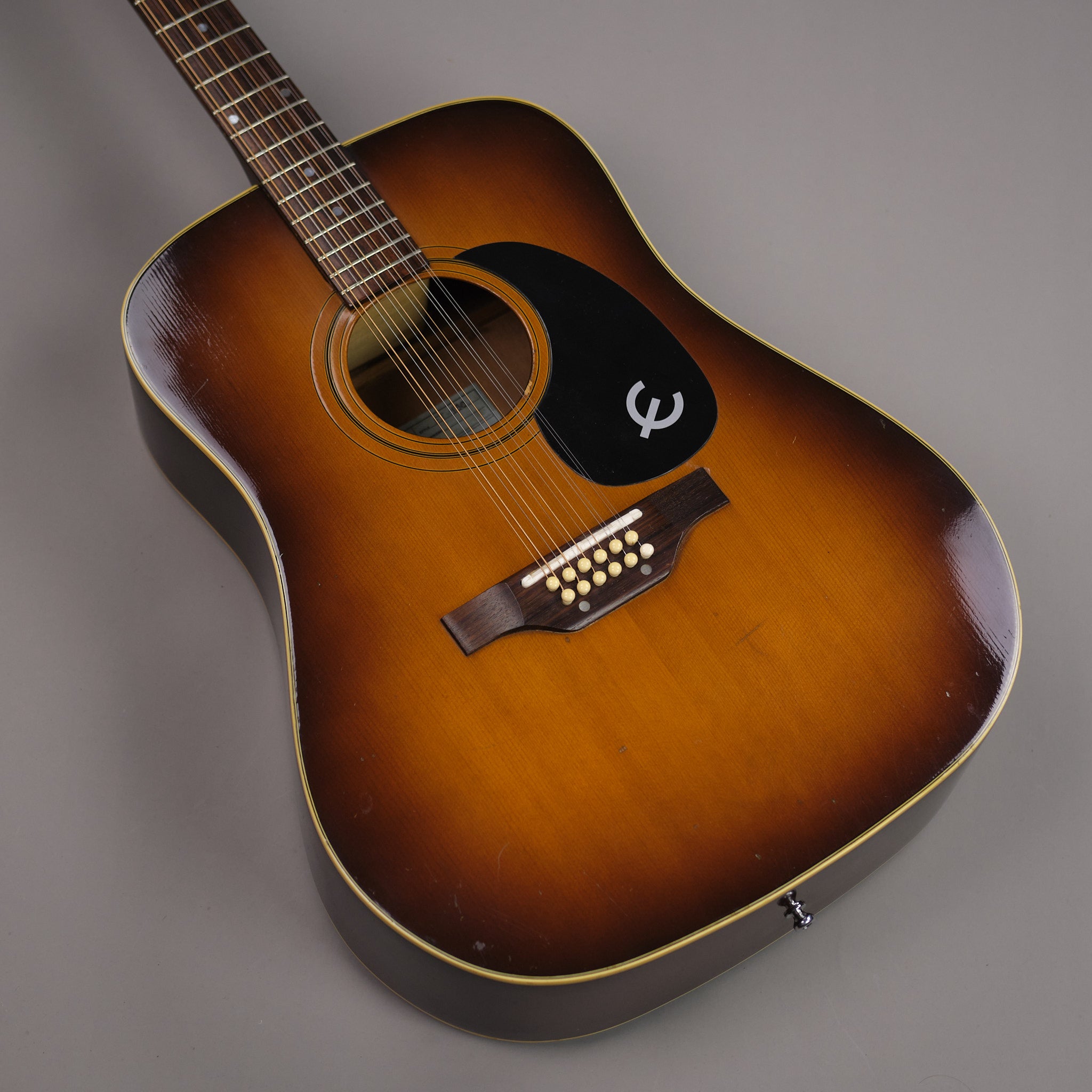 c1970s Epiphone FT-160 Texan 12 String  (Japan, Sunburst, OHSC)