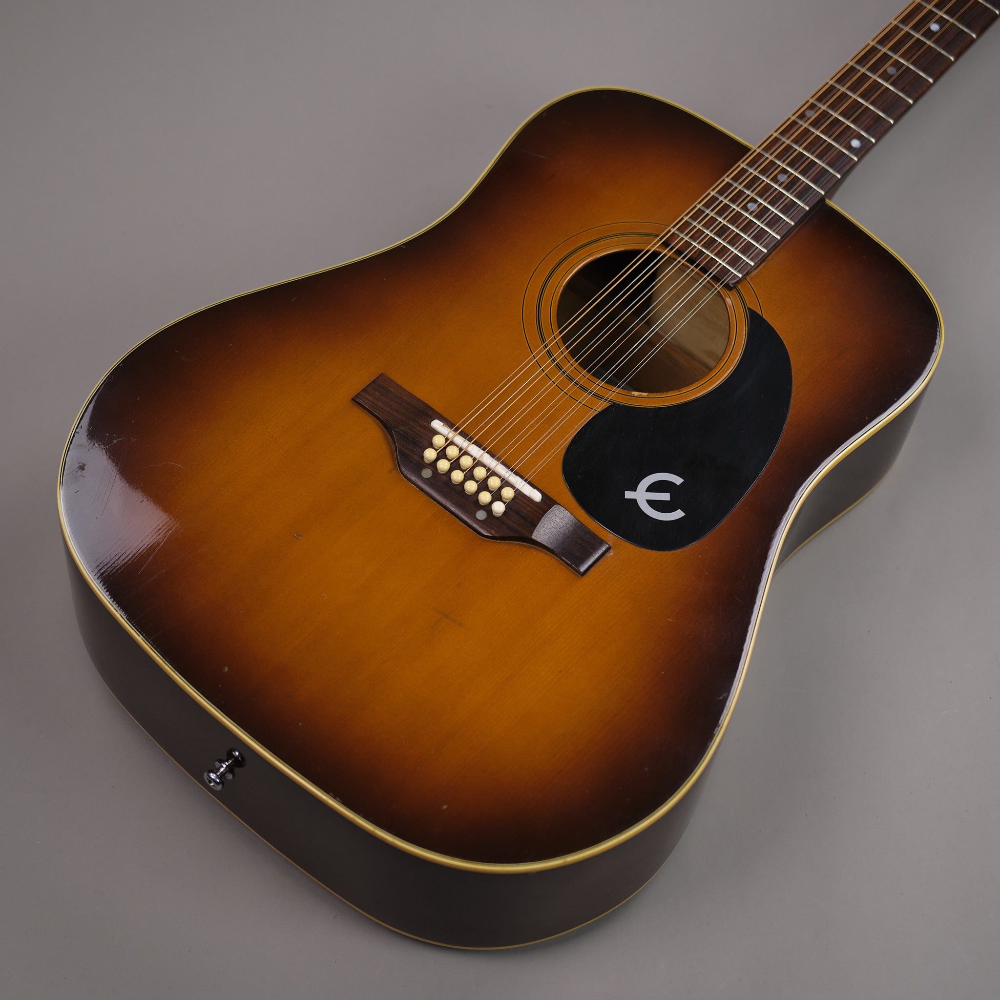 c1970s Epiphone FT-160 Texan 12 String  (Japan, Sunburst, OHSC)