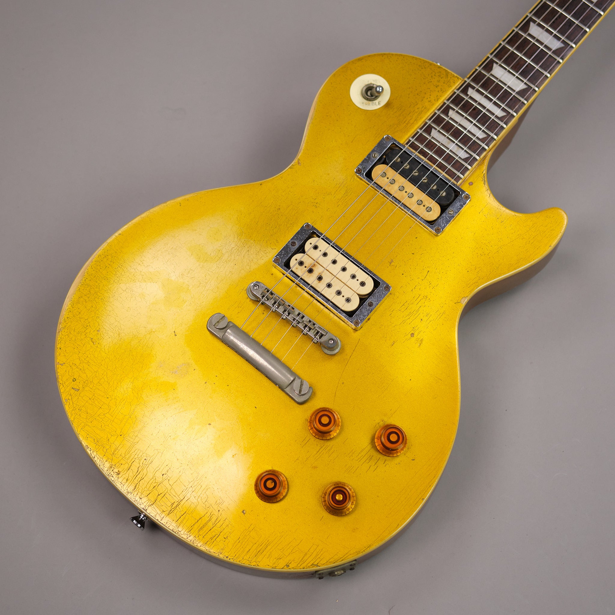 c1980s Burny Les Paul Super Grade (Japan, Goldtop)