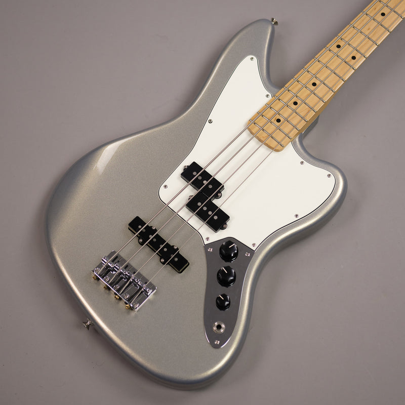 2022 Fender Player Jaguar Bass (Mexico, Silver)