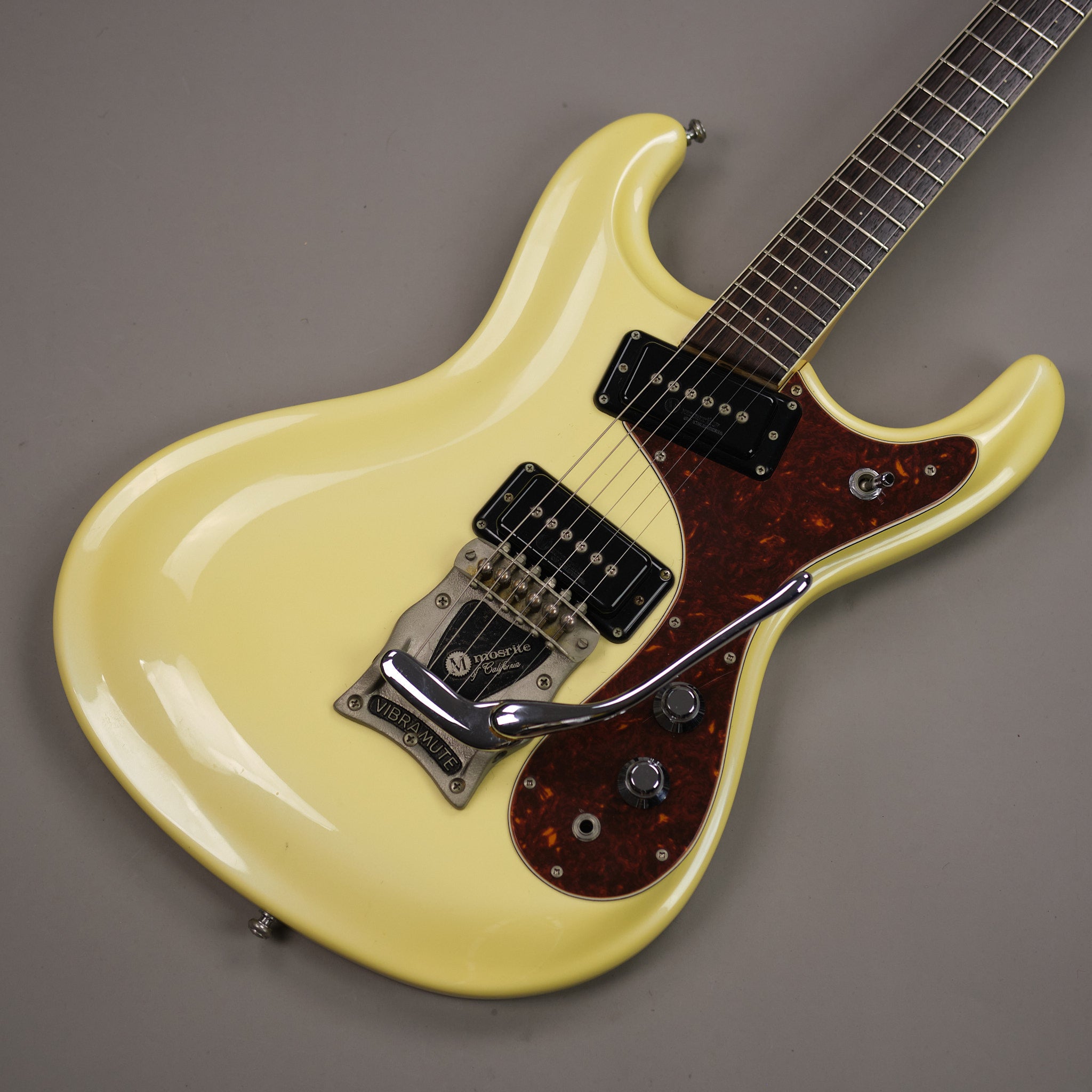 c1990s Mosrite Ventures '65 Super Custom (Pearl White, OHSC)