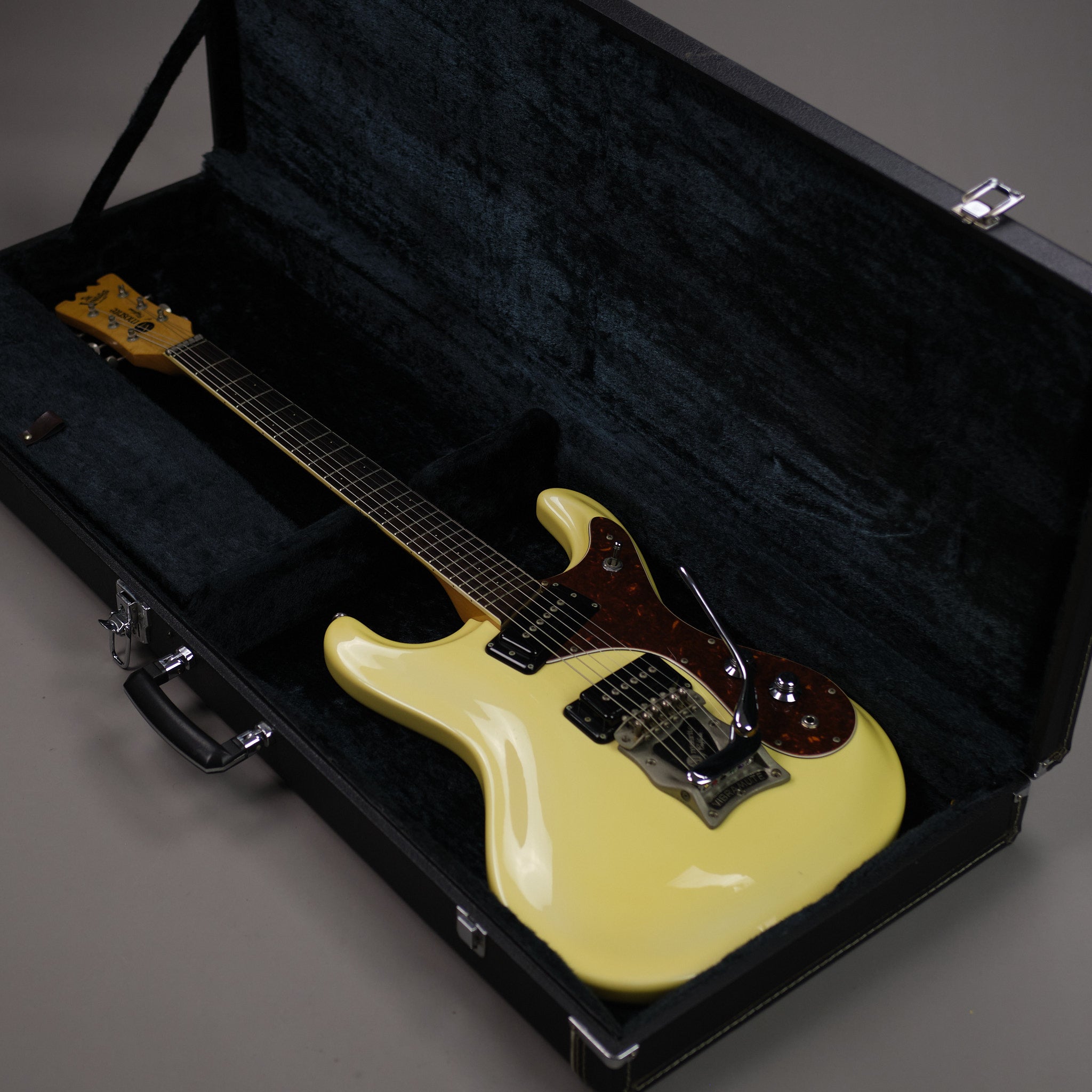 c1990s Mosrite Ventures '65 Super Custom (Pearl White, OHSC)